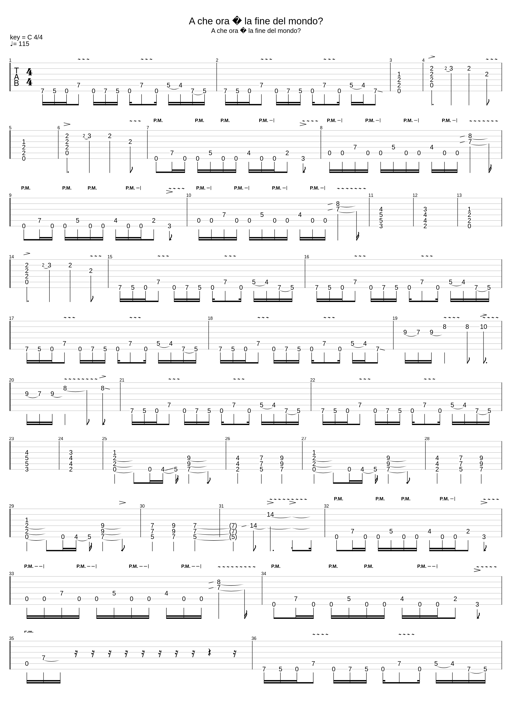 A Che Ora E La Fine Eel Mondo_Ligabue_1