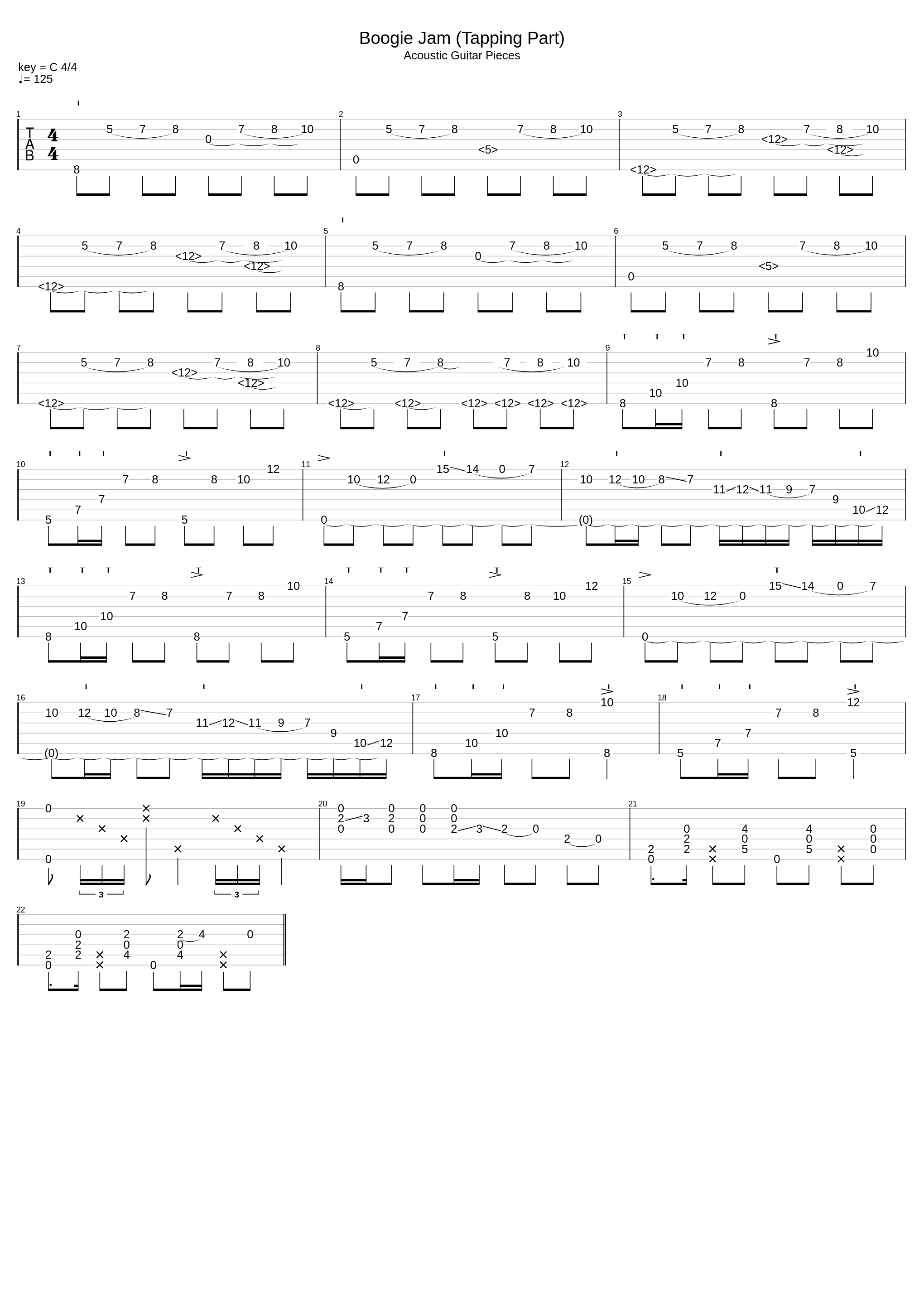 Boogie Jam - Tapping Part_Tobias Rauscher_1