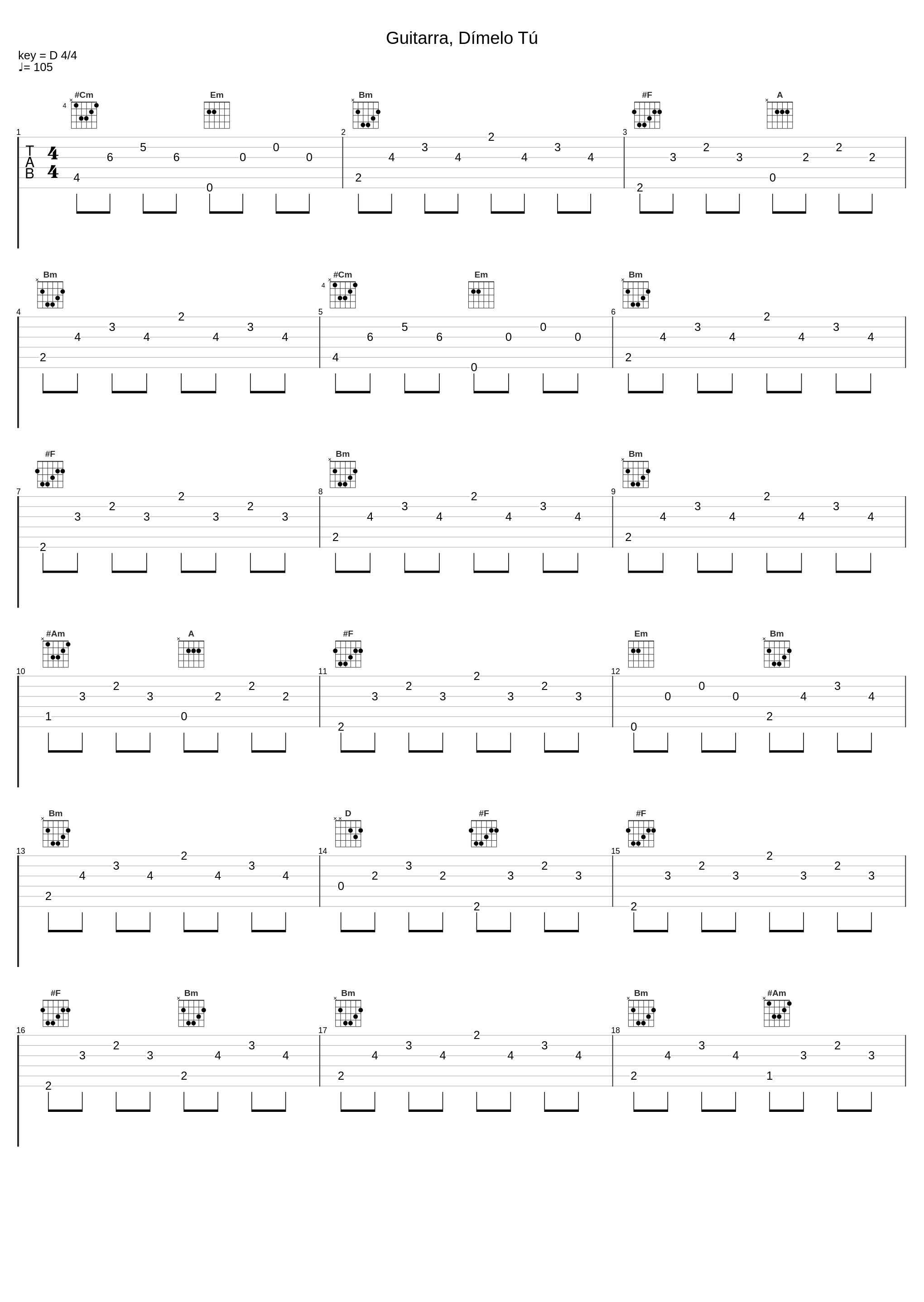 Guitarra, Dímelo Tú_Mercedes Sosa_1