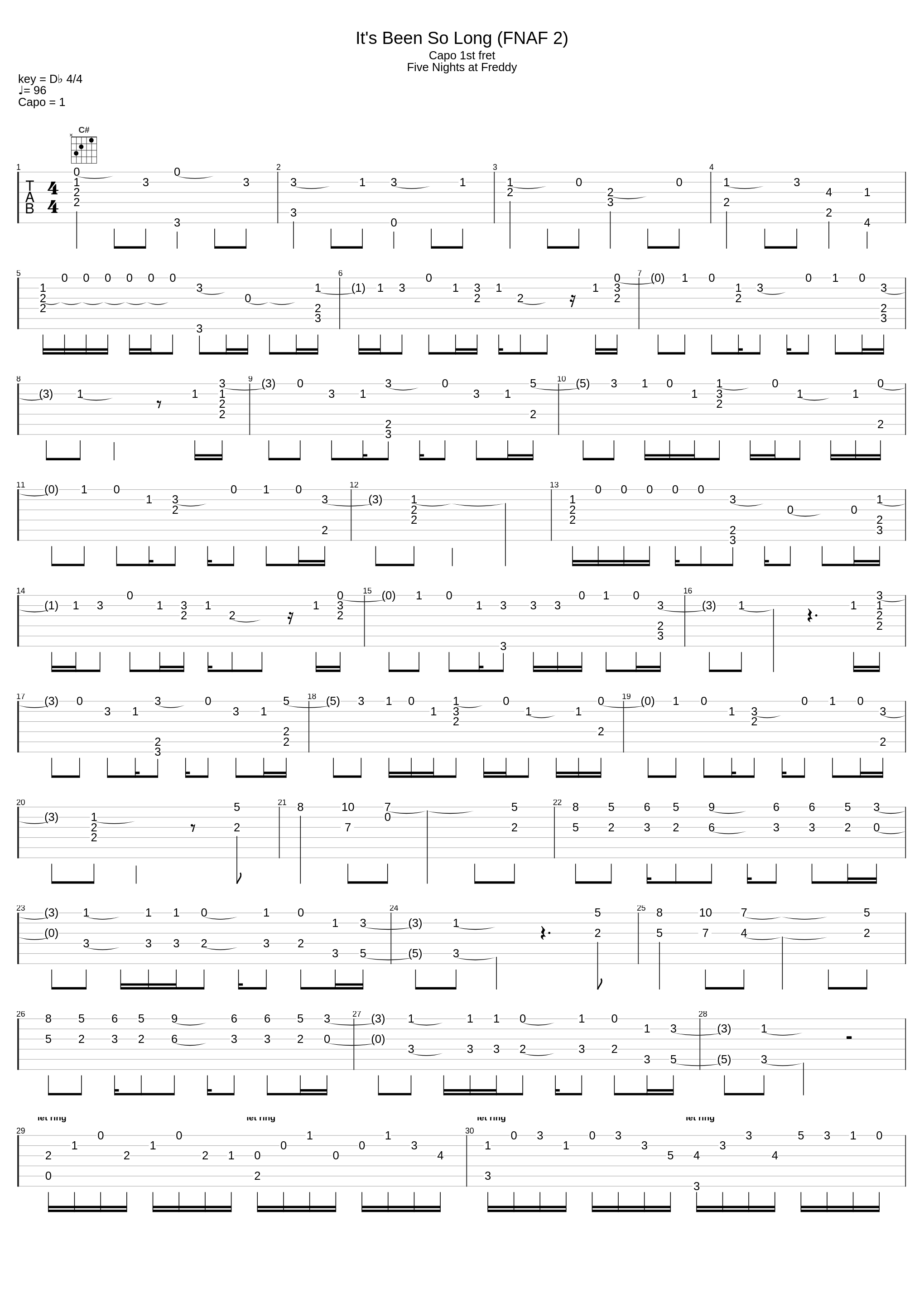 its been so long (fnaf 2)_The Living Tombstone_1