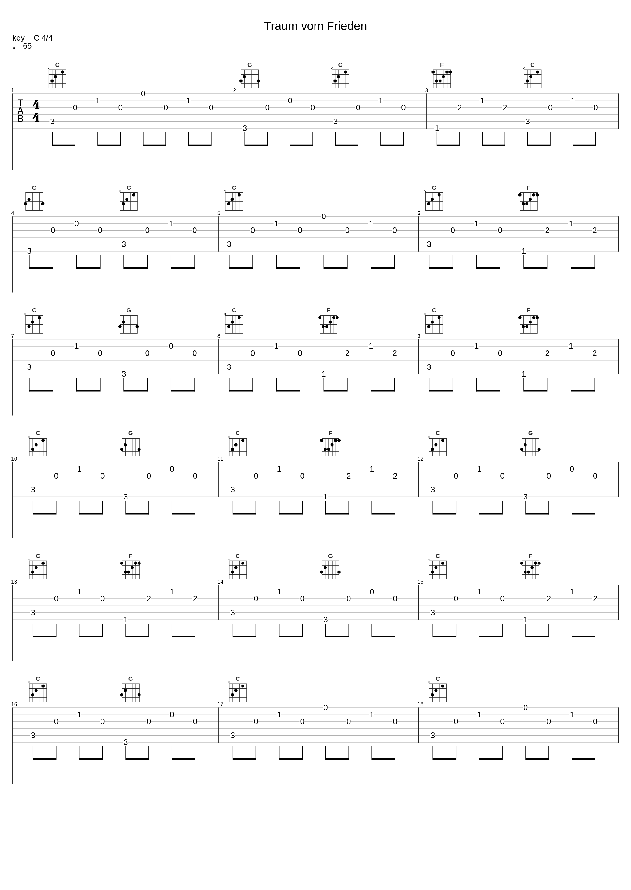 Traum vom Frieden_Hannes Wader_1