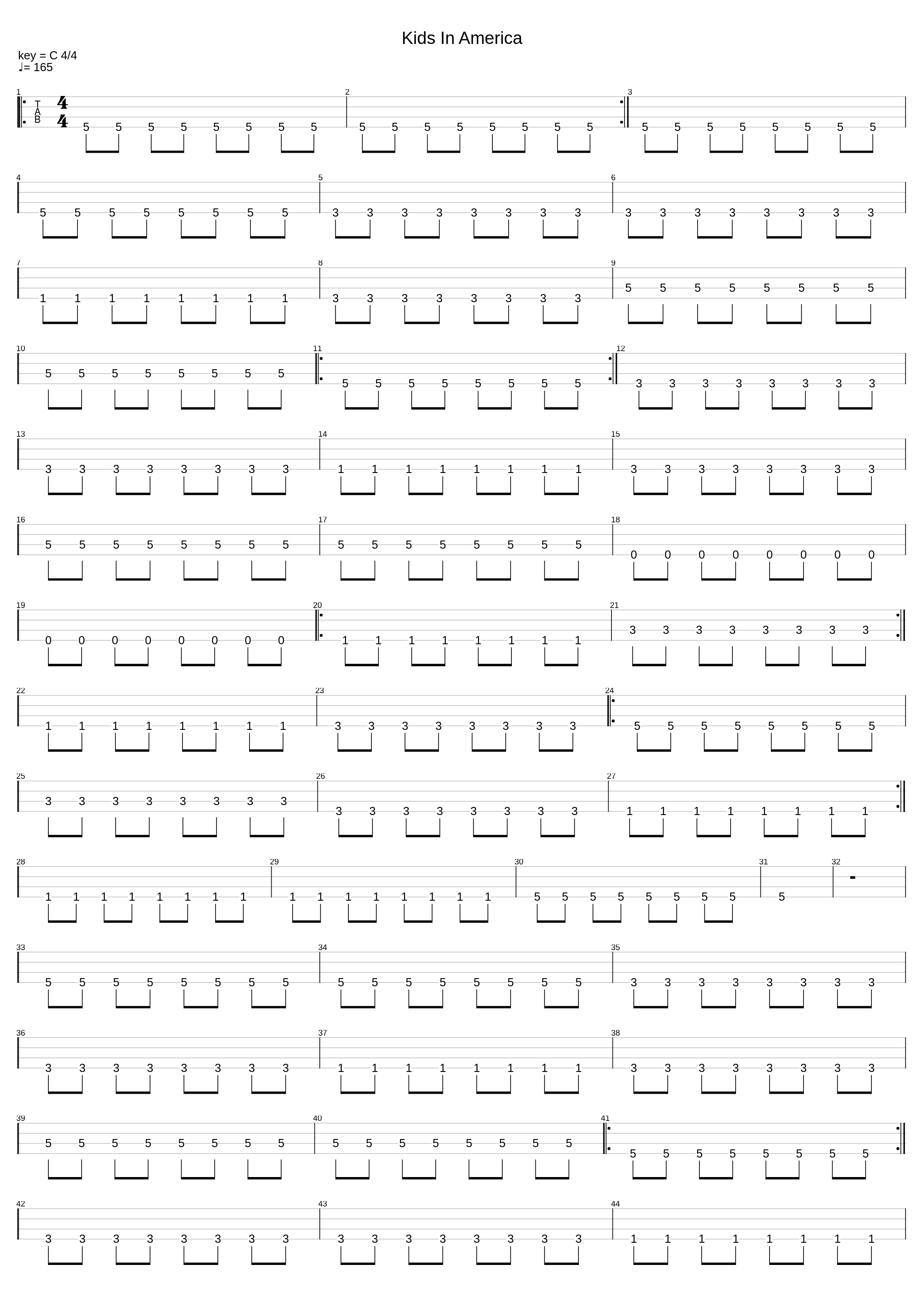 Kids In America_Shaka Ponk_1