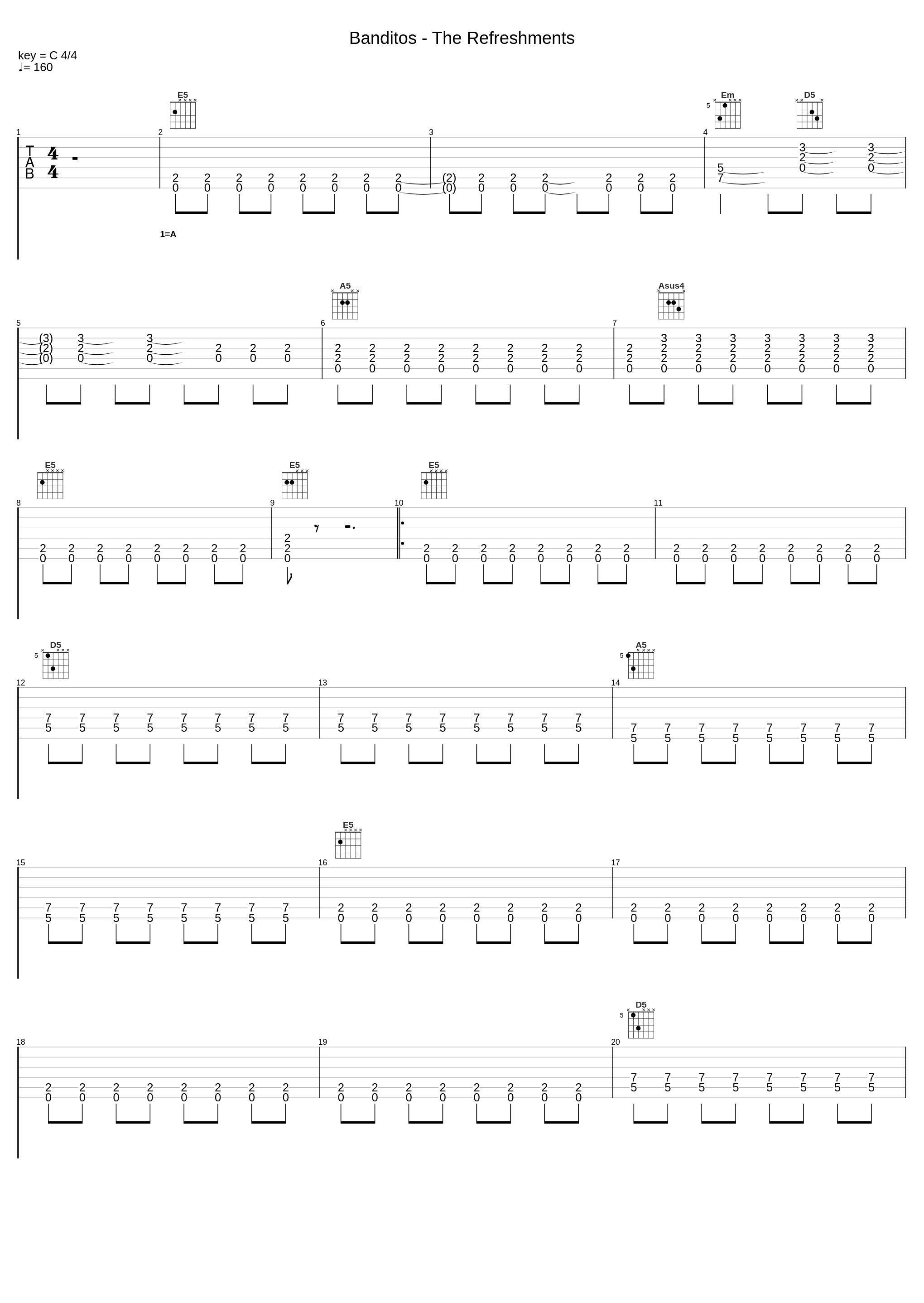 Banditos_The Refreshments_1