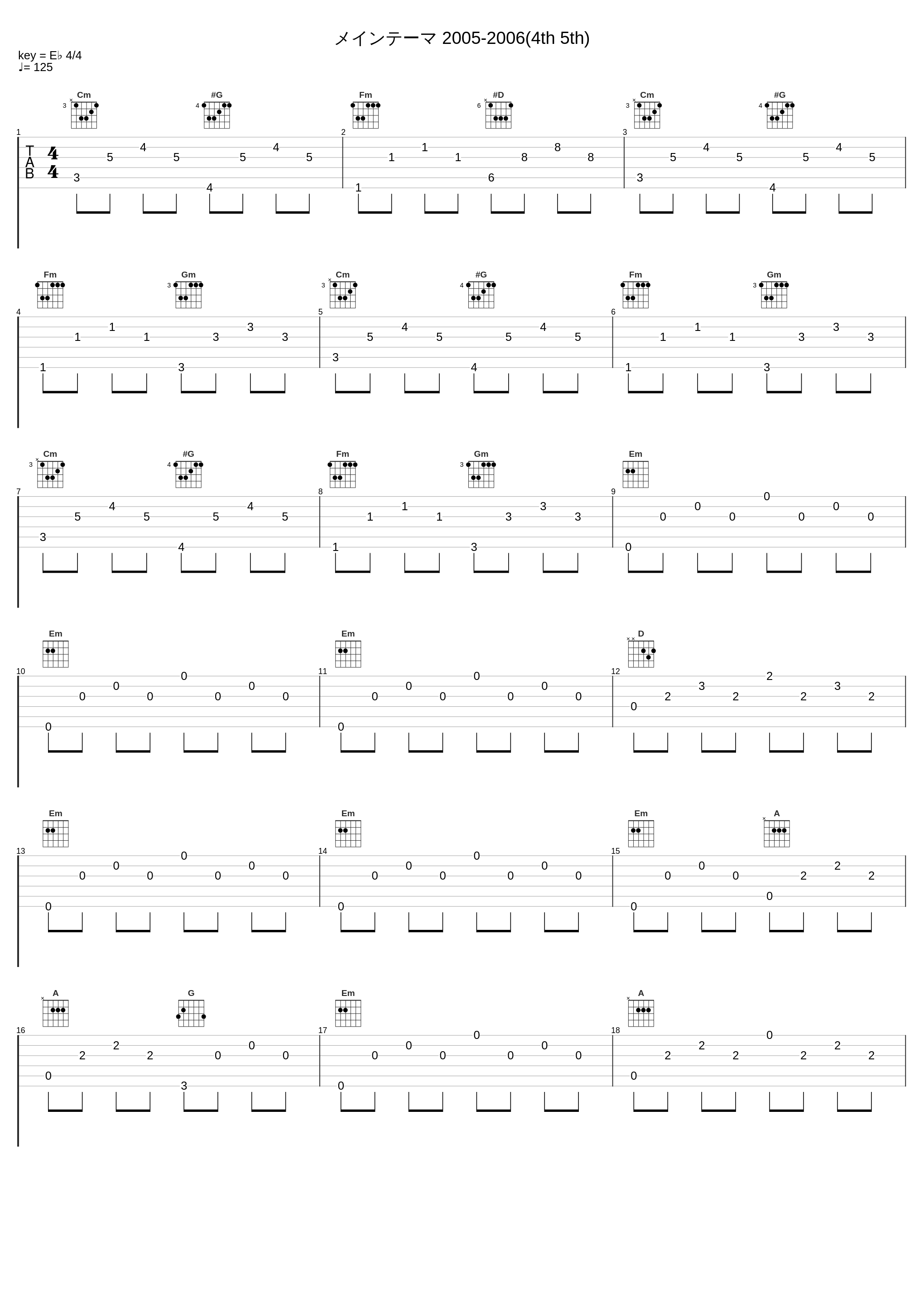 メインテーマ 2005-2006(4th 5th)_池赖广_1