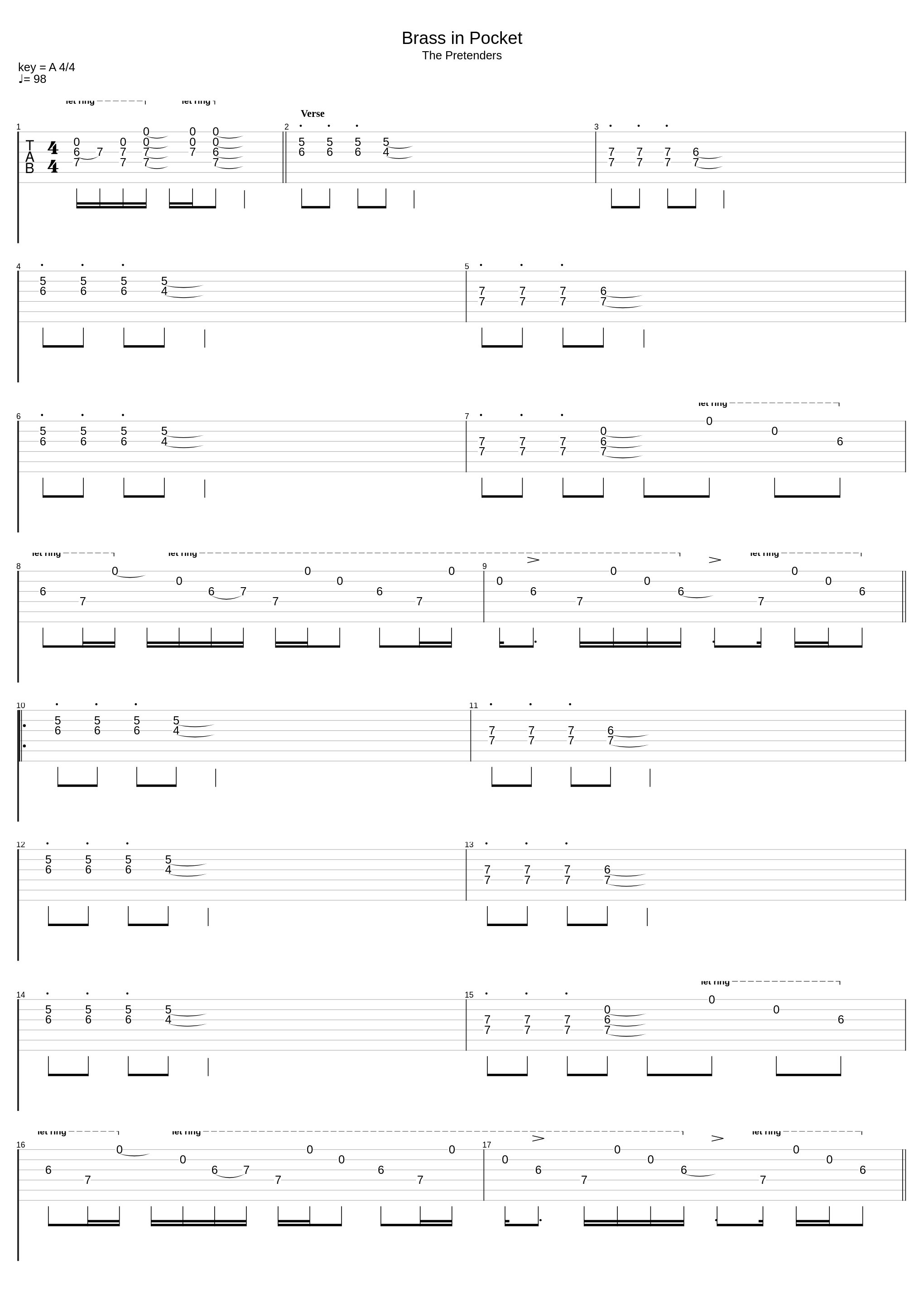 Brass In Pocket_The Pretenders_1