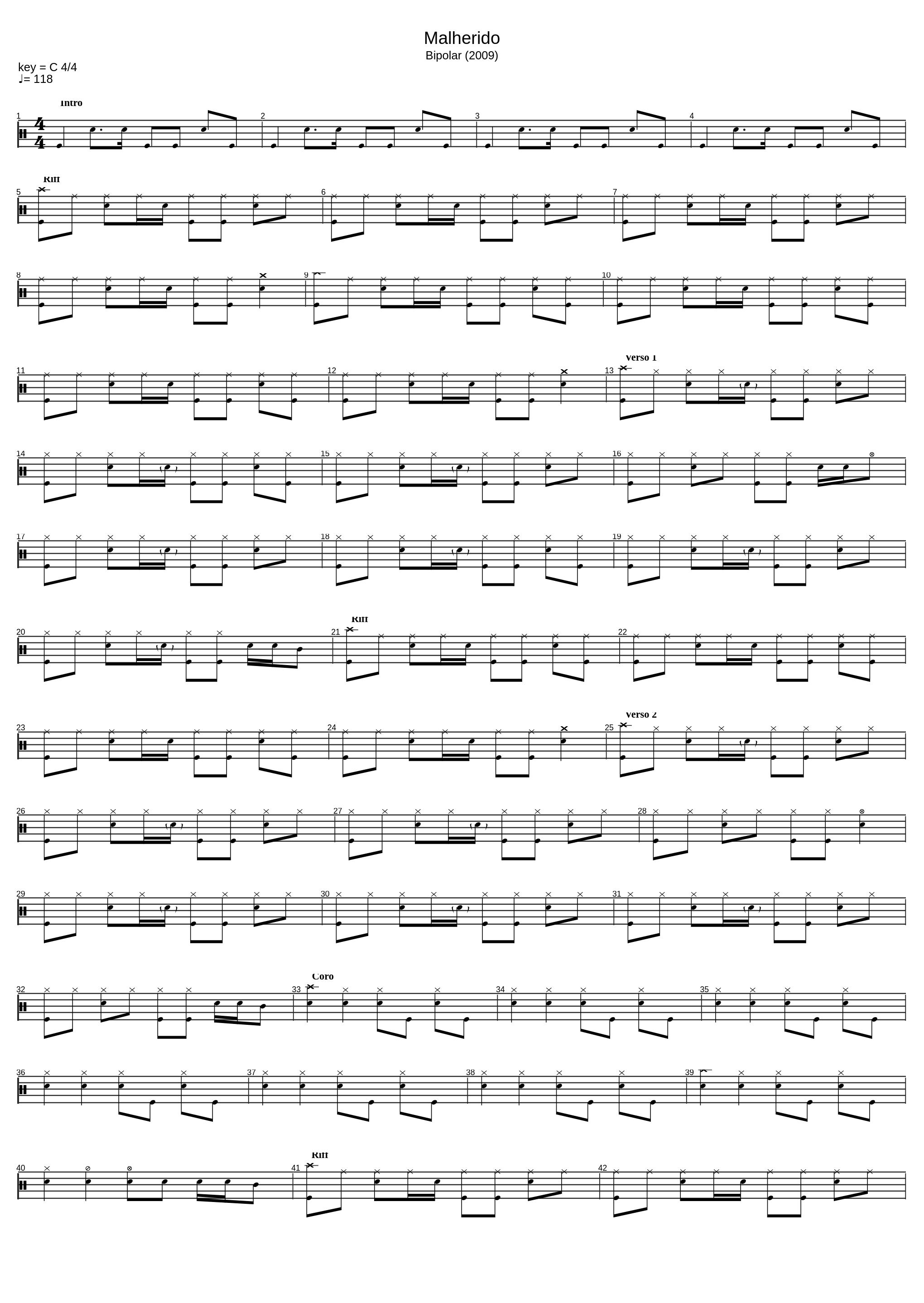 Malherido_El Cuarteto De Nos_1