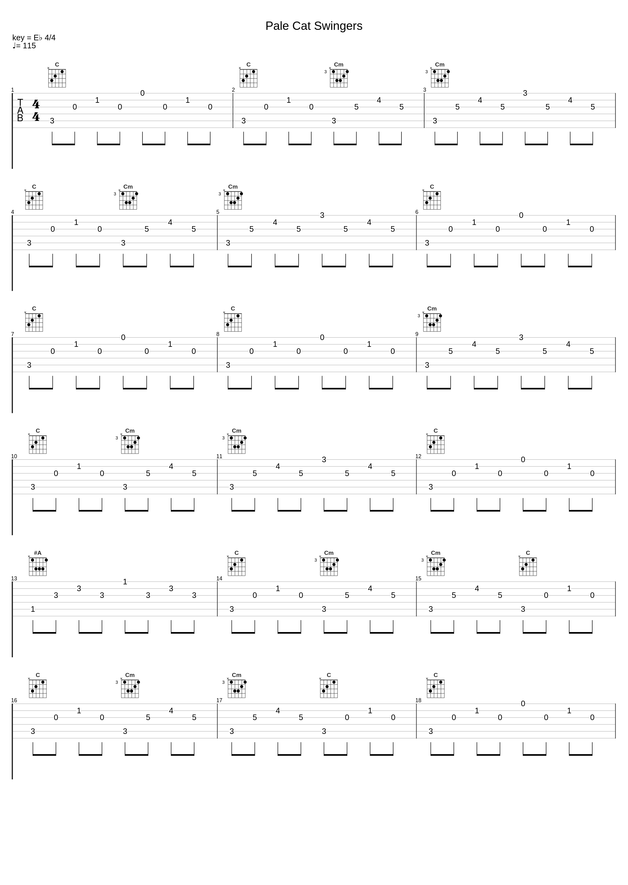 Pale Cat Swingers_Chemistry_1