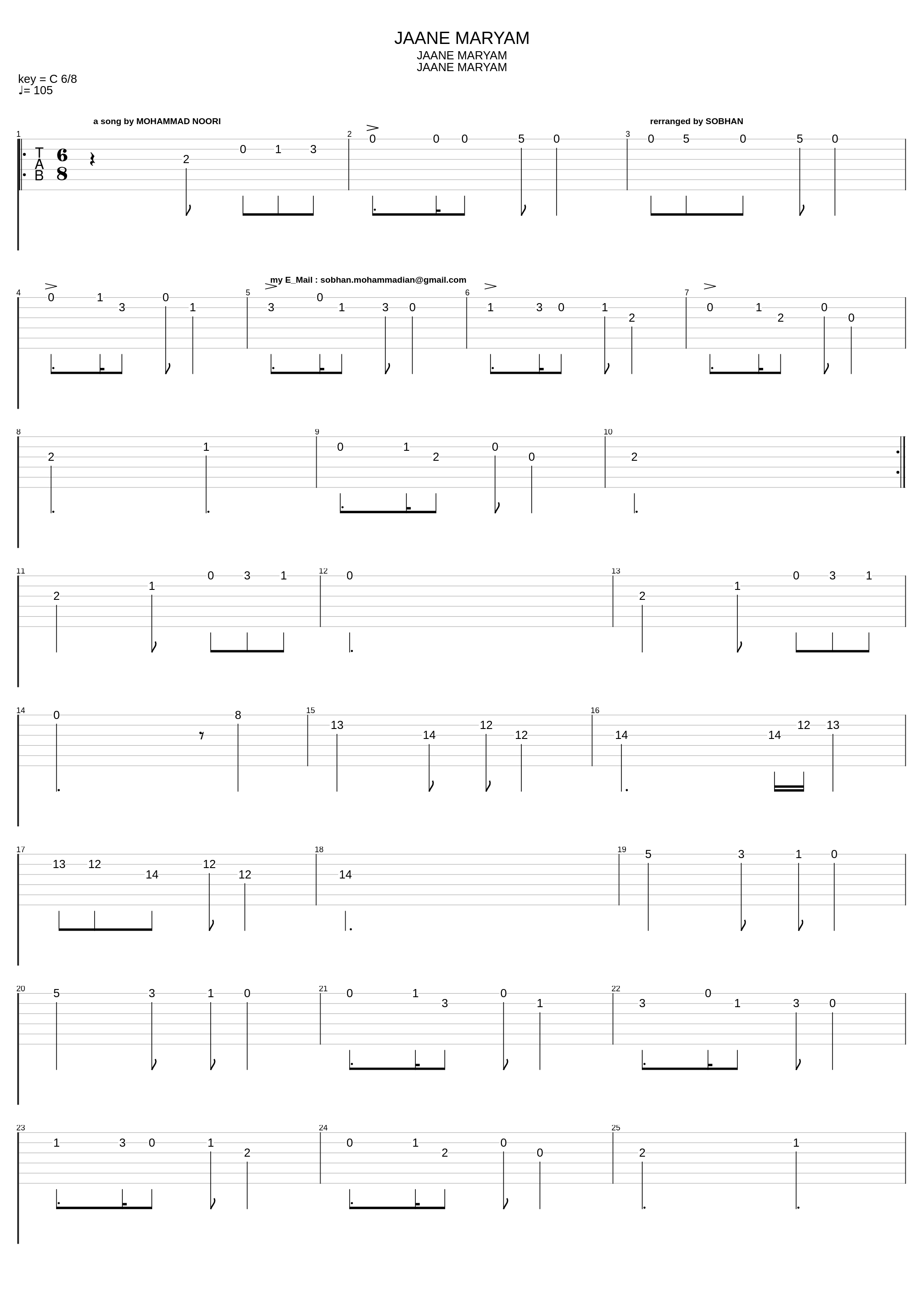 Jaane Maryam_Sobhan Mohammadian_1