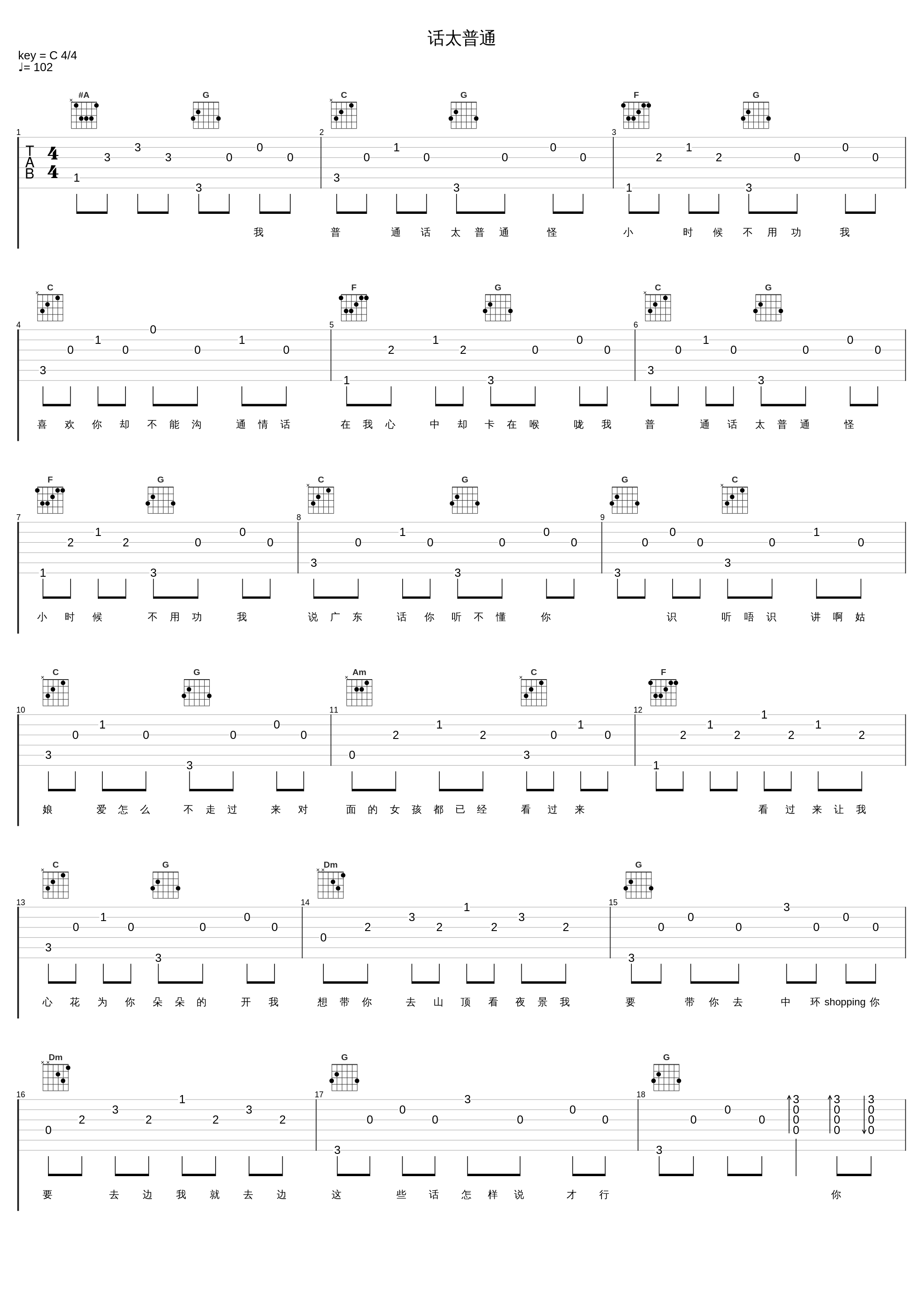 话太普通_农夫,季欣霈_1