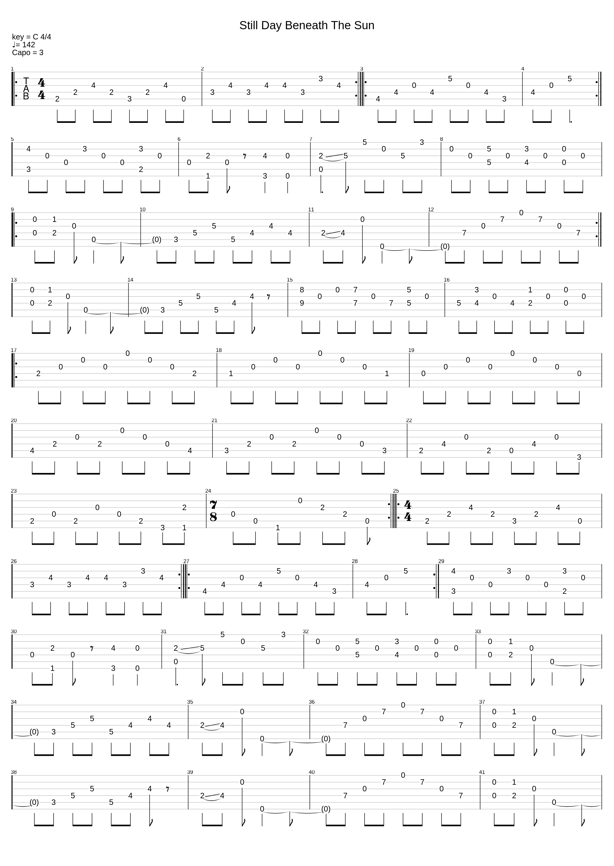 Still Day Beneath The Sun_Opeth_1