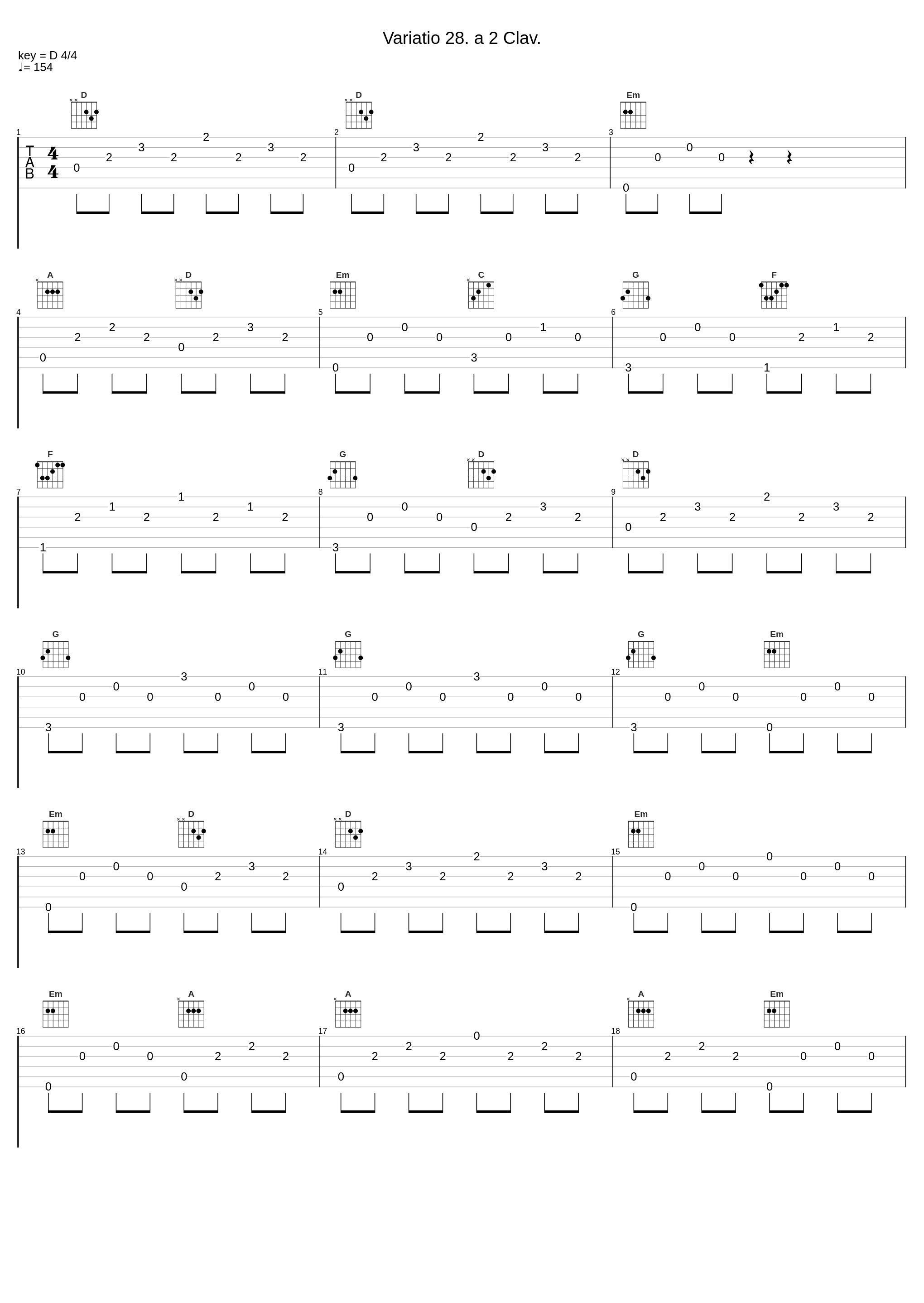 Variatio 28. a 2 Clav._André Parfenov_1