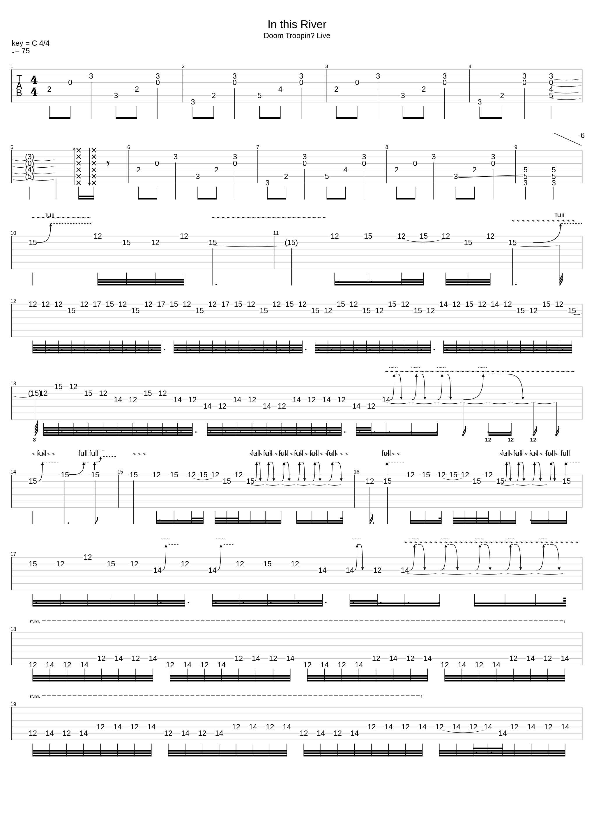 In This River (Doom Troopin' Live)_Black Label Society_1
