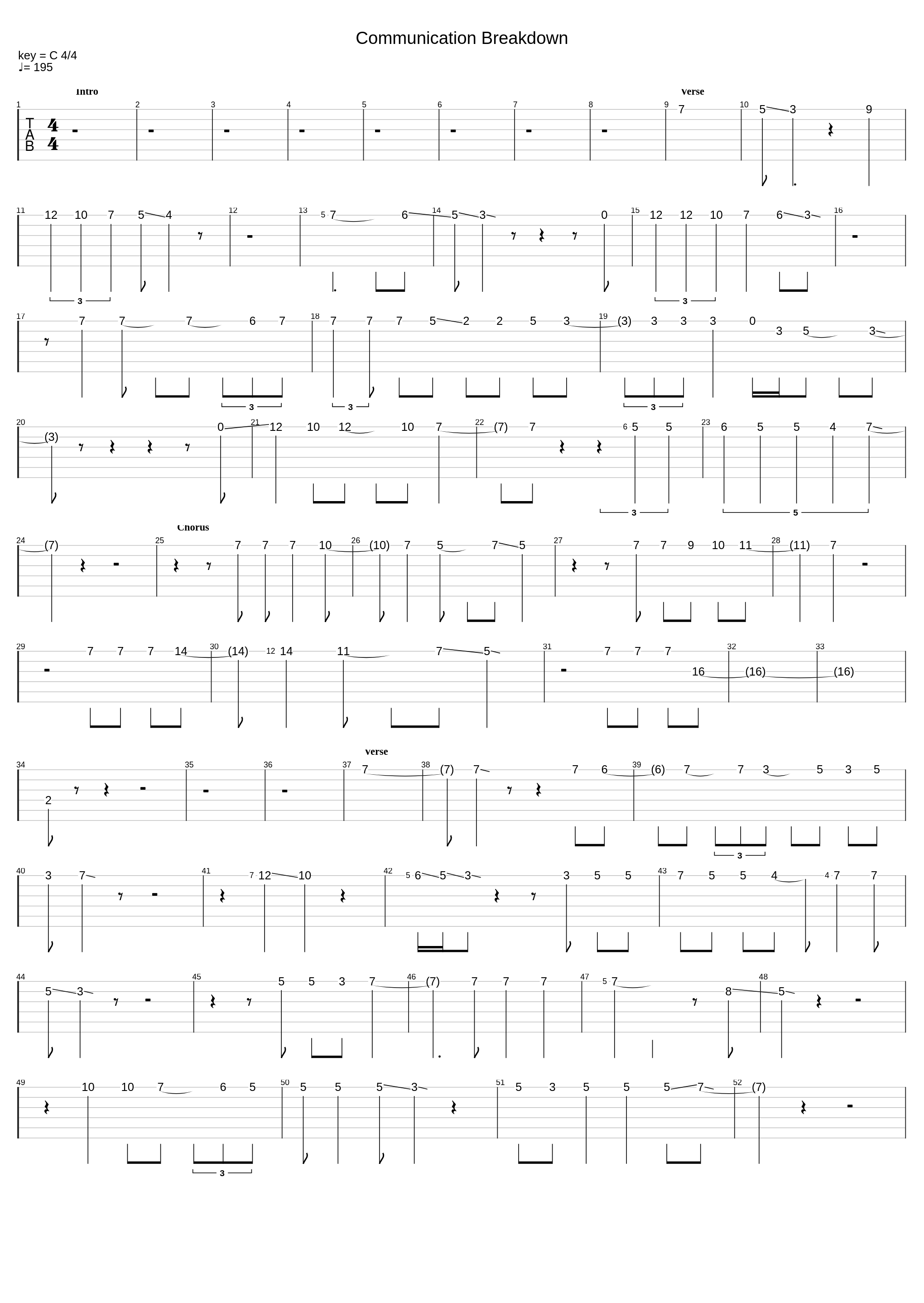 Communication Breakdown (Demo)_The Mariners_1