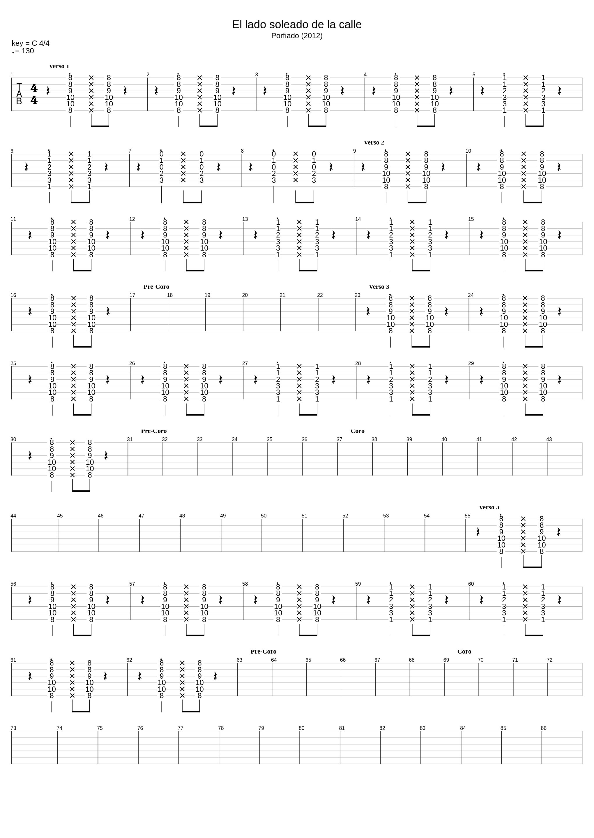 El lado soleado de la calle_El Cuarteto De Nos_1