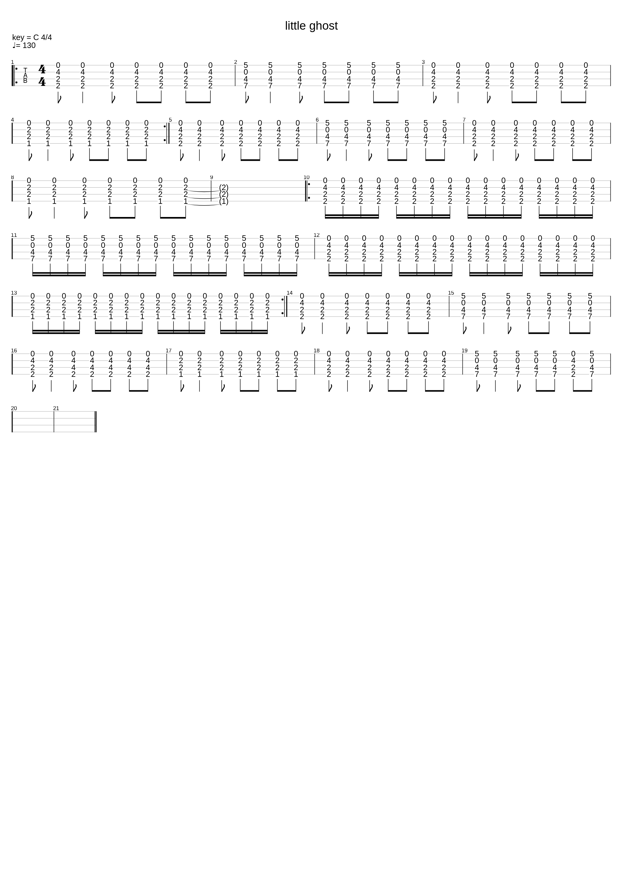 Little Ghost_The White Stripes_1