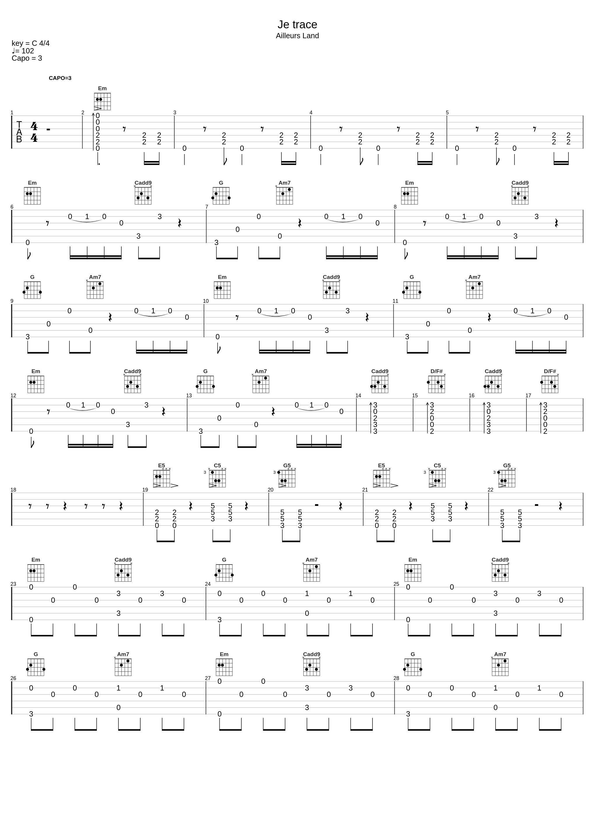 Je Trace_Florent Pagny_1