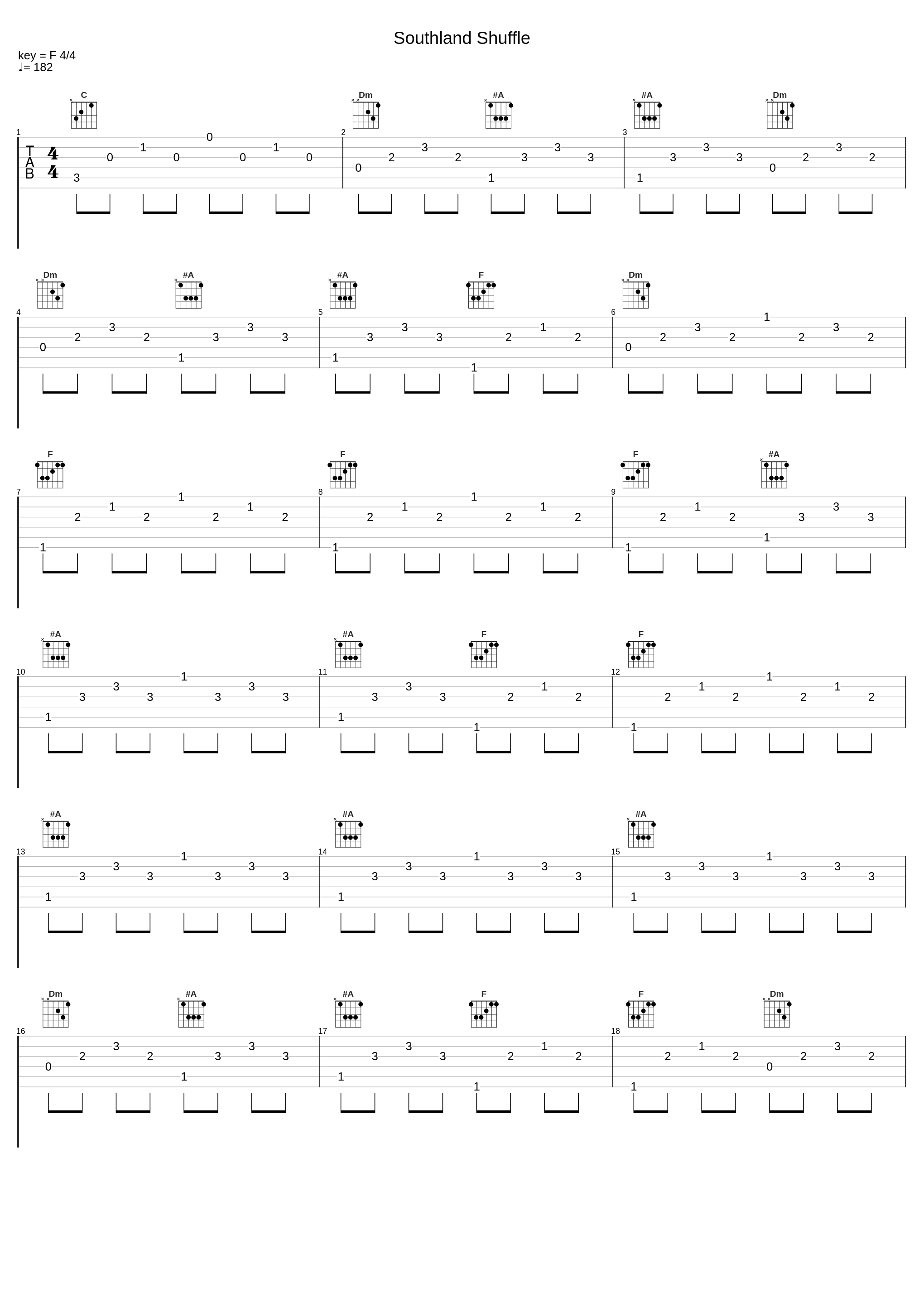 Southland Shuffle_Glen Gray_1