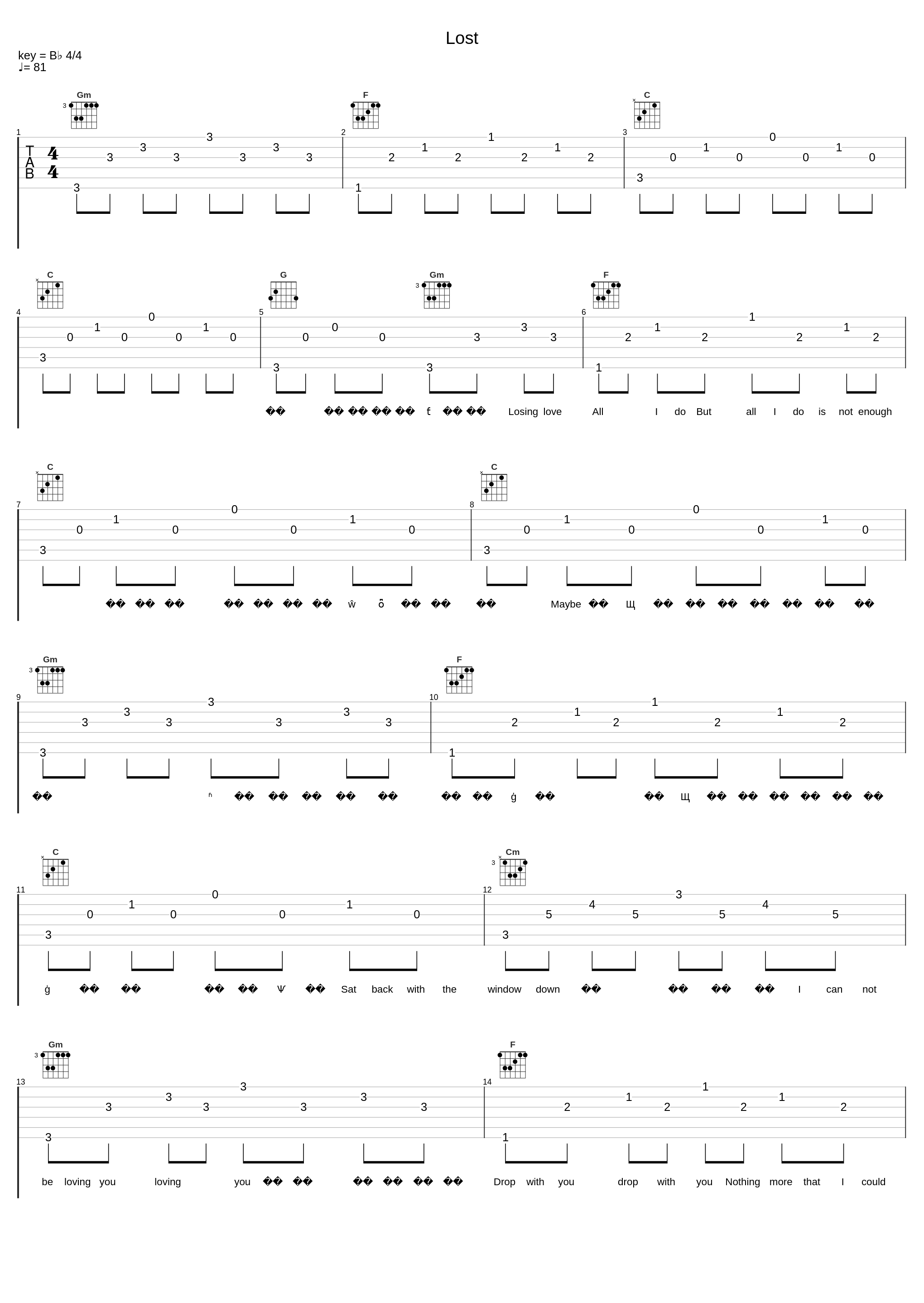 Lost_A1 TRIP,拉音_1