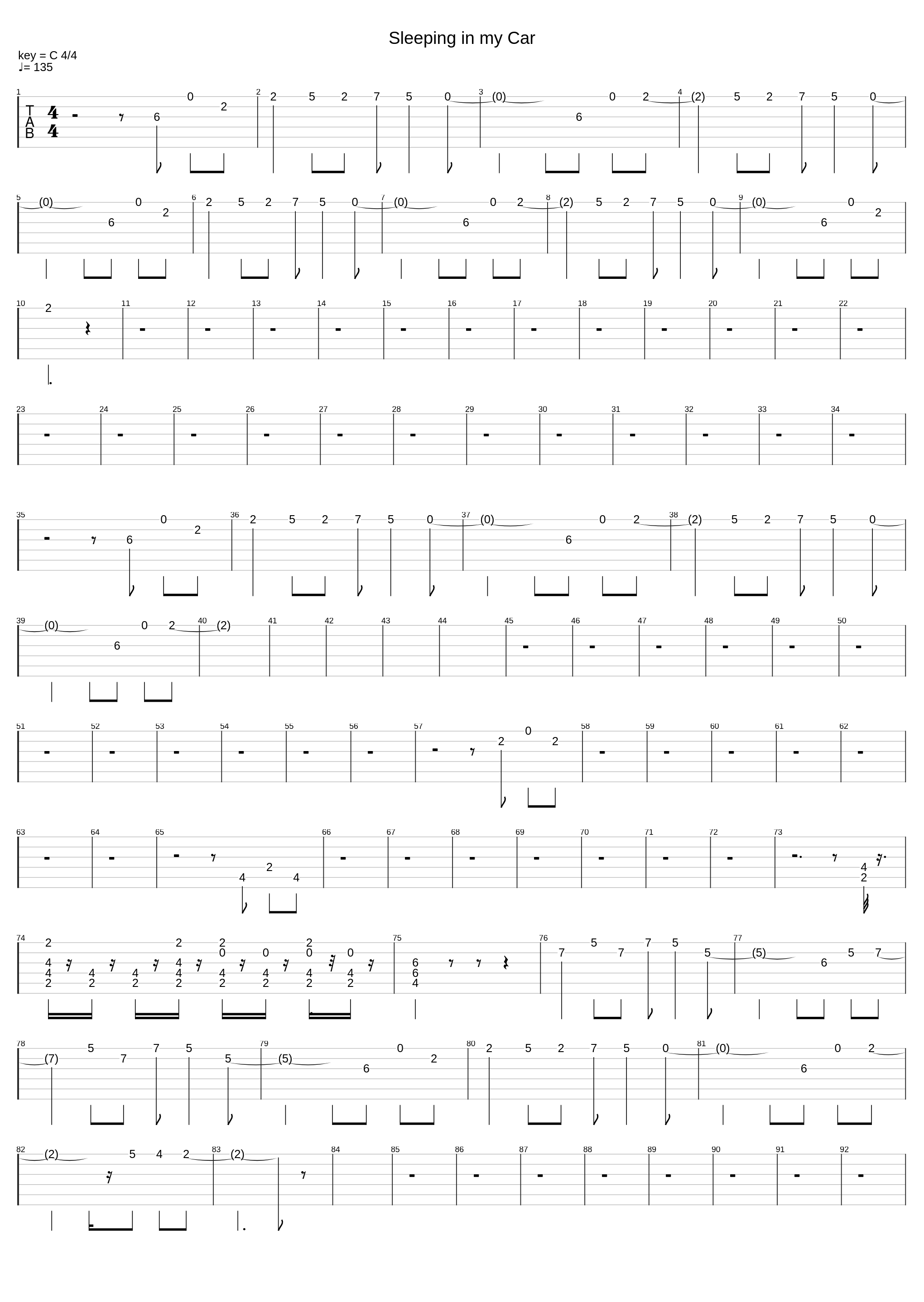 Sleeping In My Car_Roxette_1