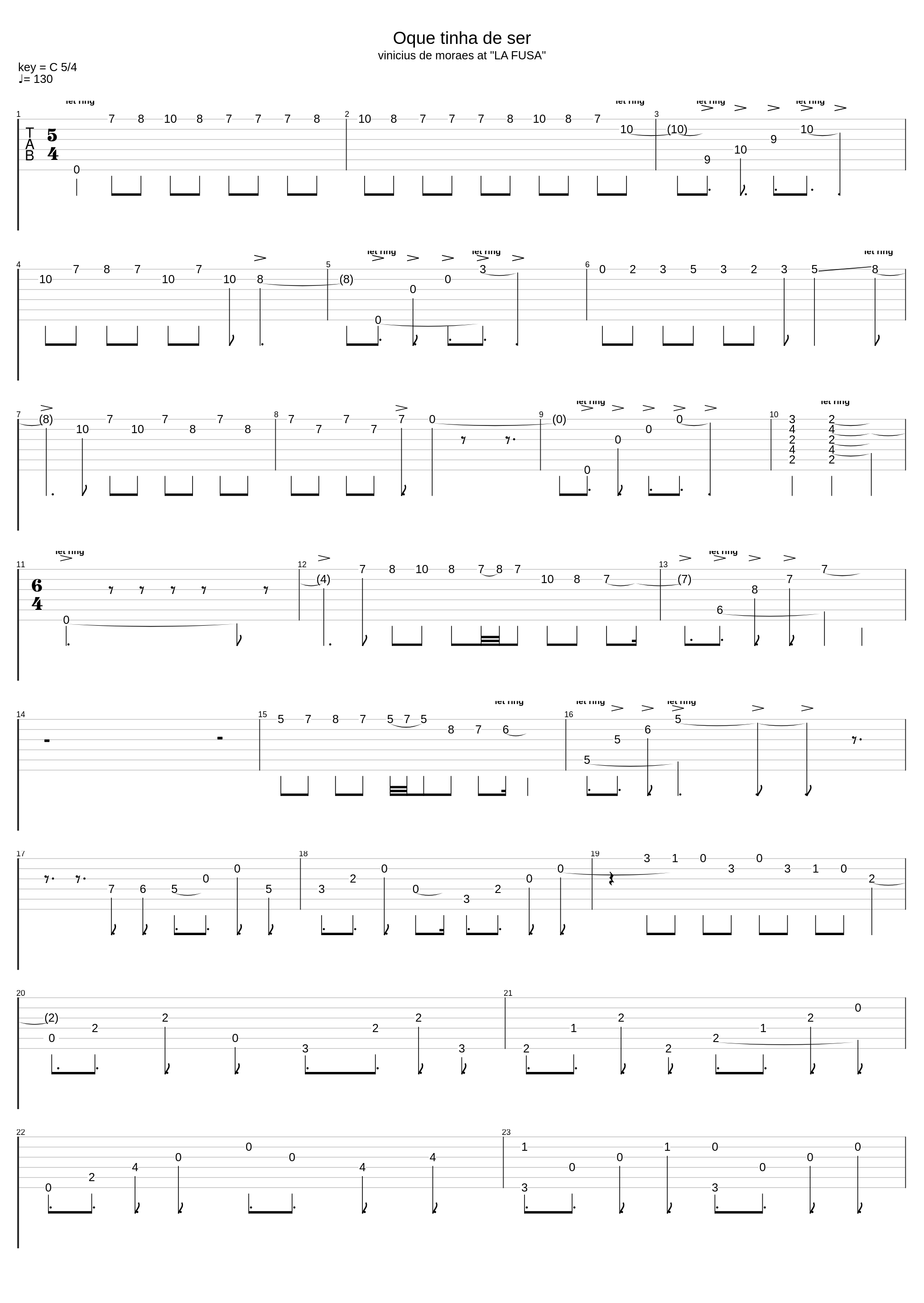 O Que Tinha De Ser_Toquinho_1