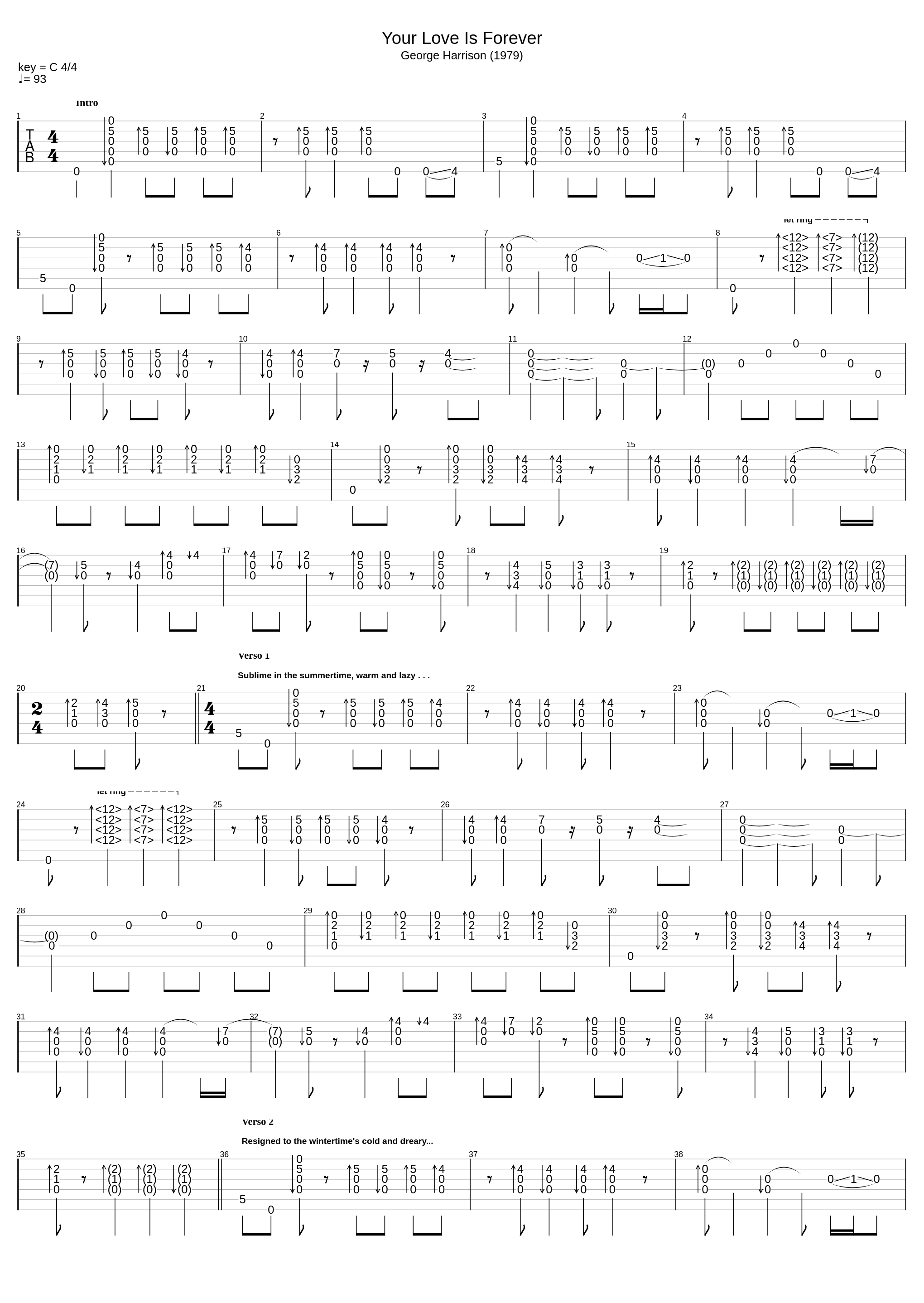 Your Love Is Forever_George Harrison_1