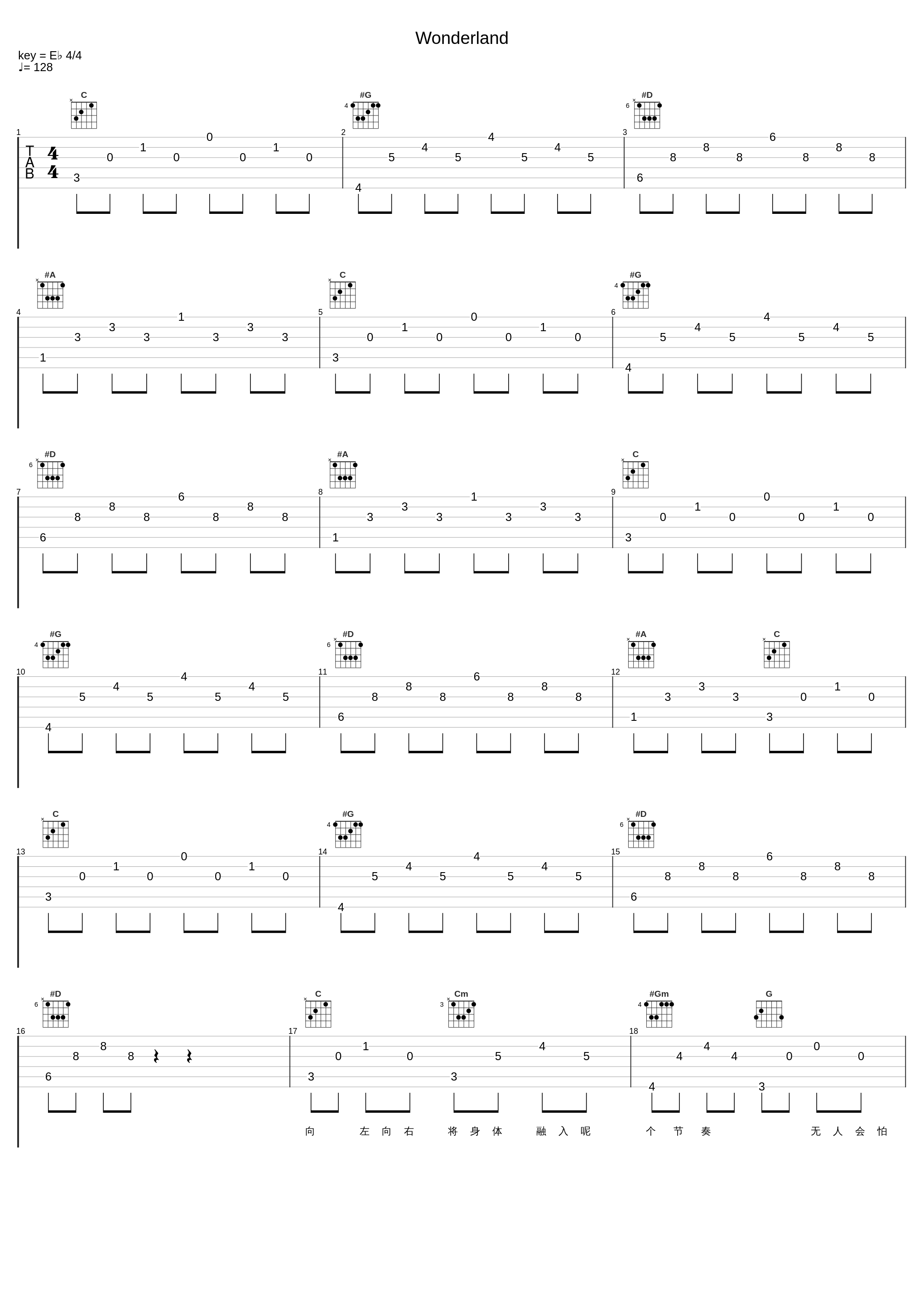 Wonderland_卫兰,廿四味_1