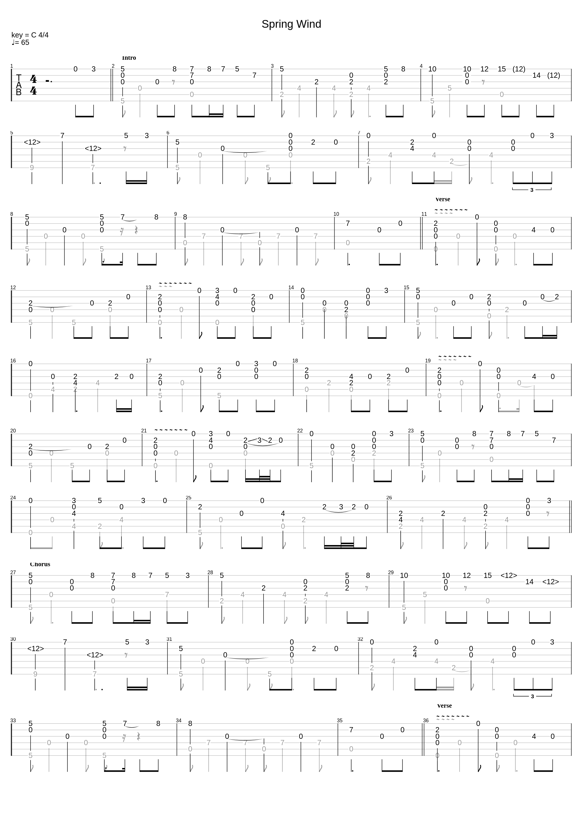 Spring Wind_Clannad_1