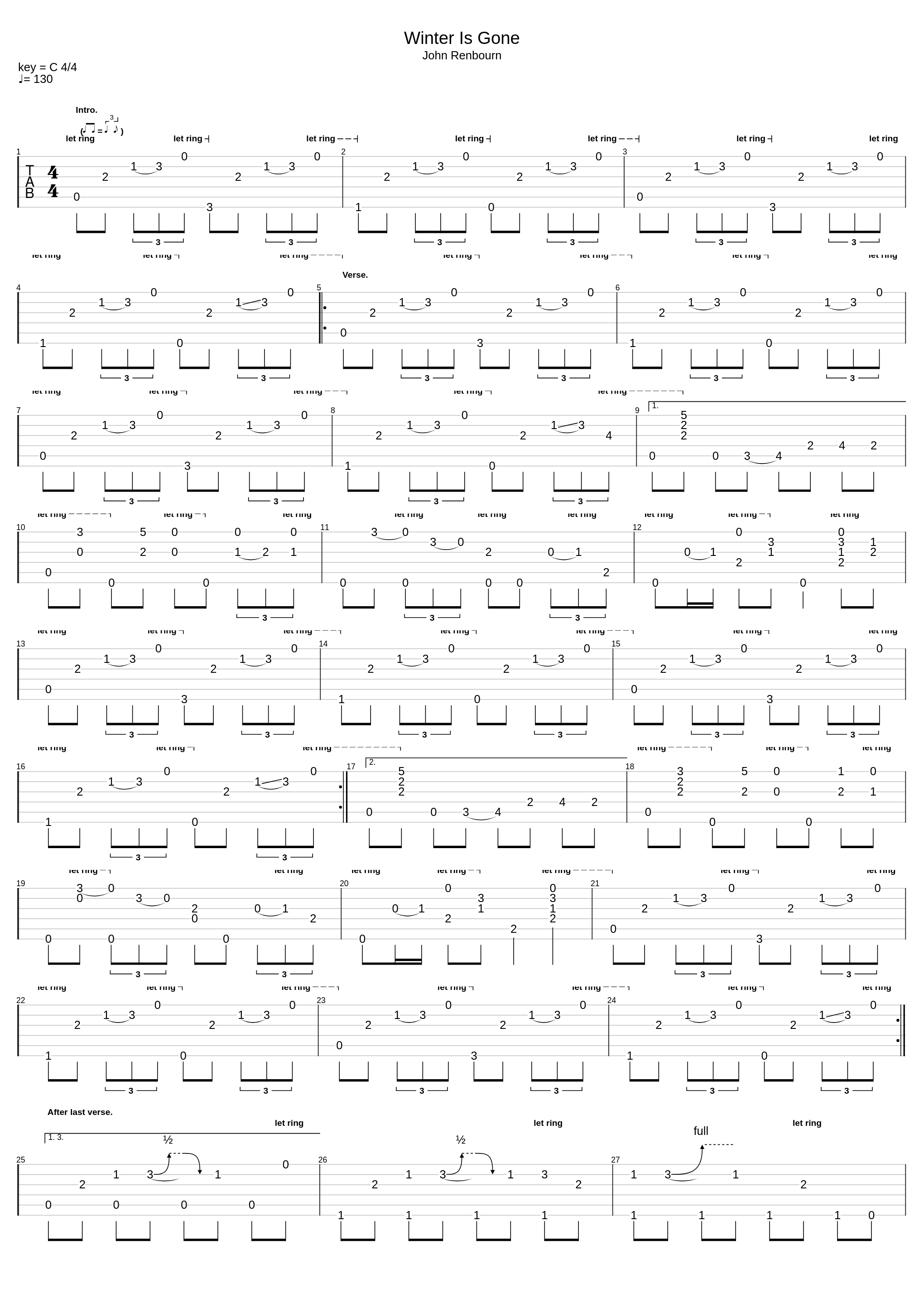 Winter Is Gone_John Renbourn_1