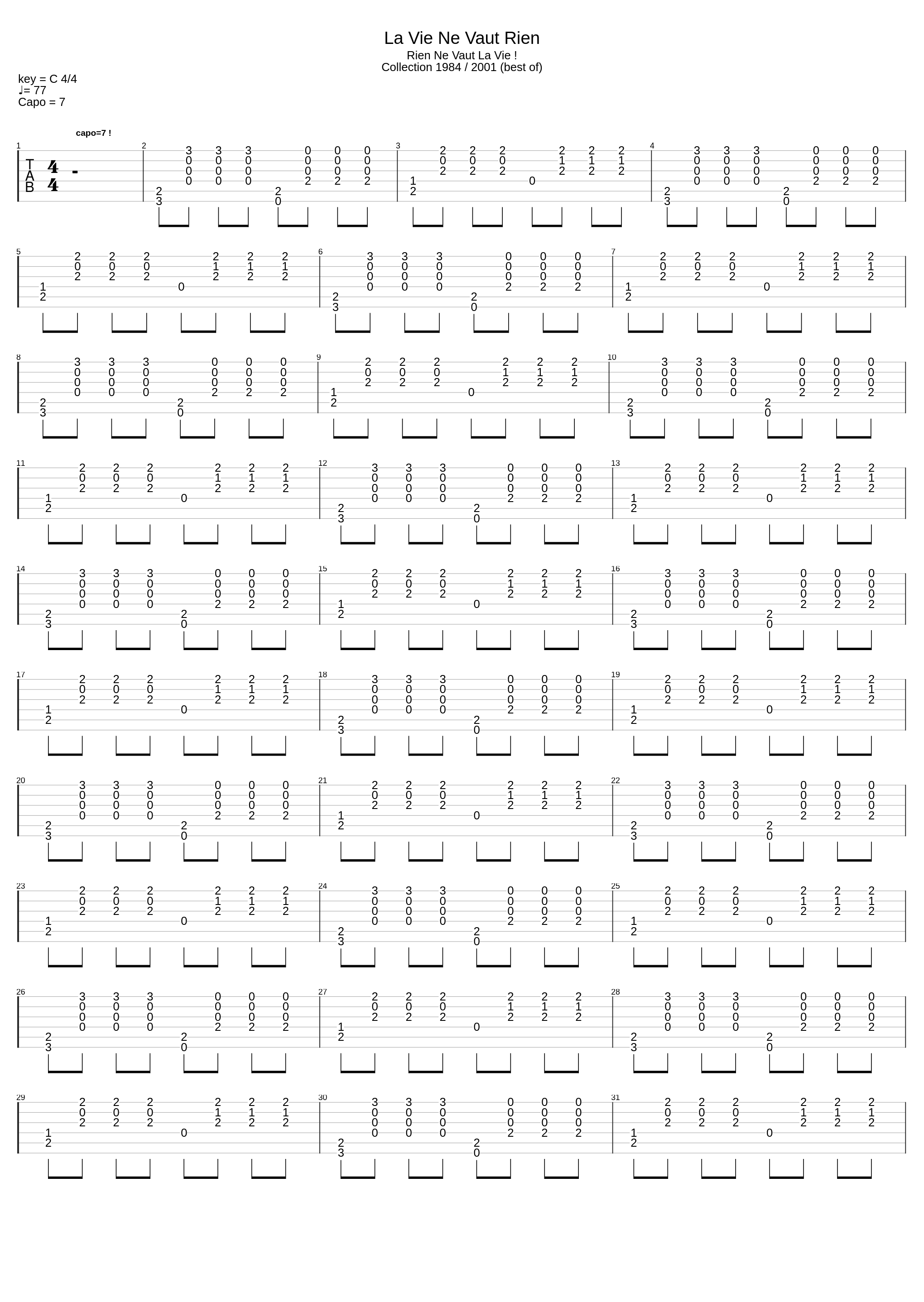 La Vie Ne Vaut Rien Rien Ne Vaut La Vie_Alain Souchon_1