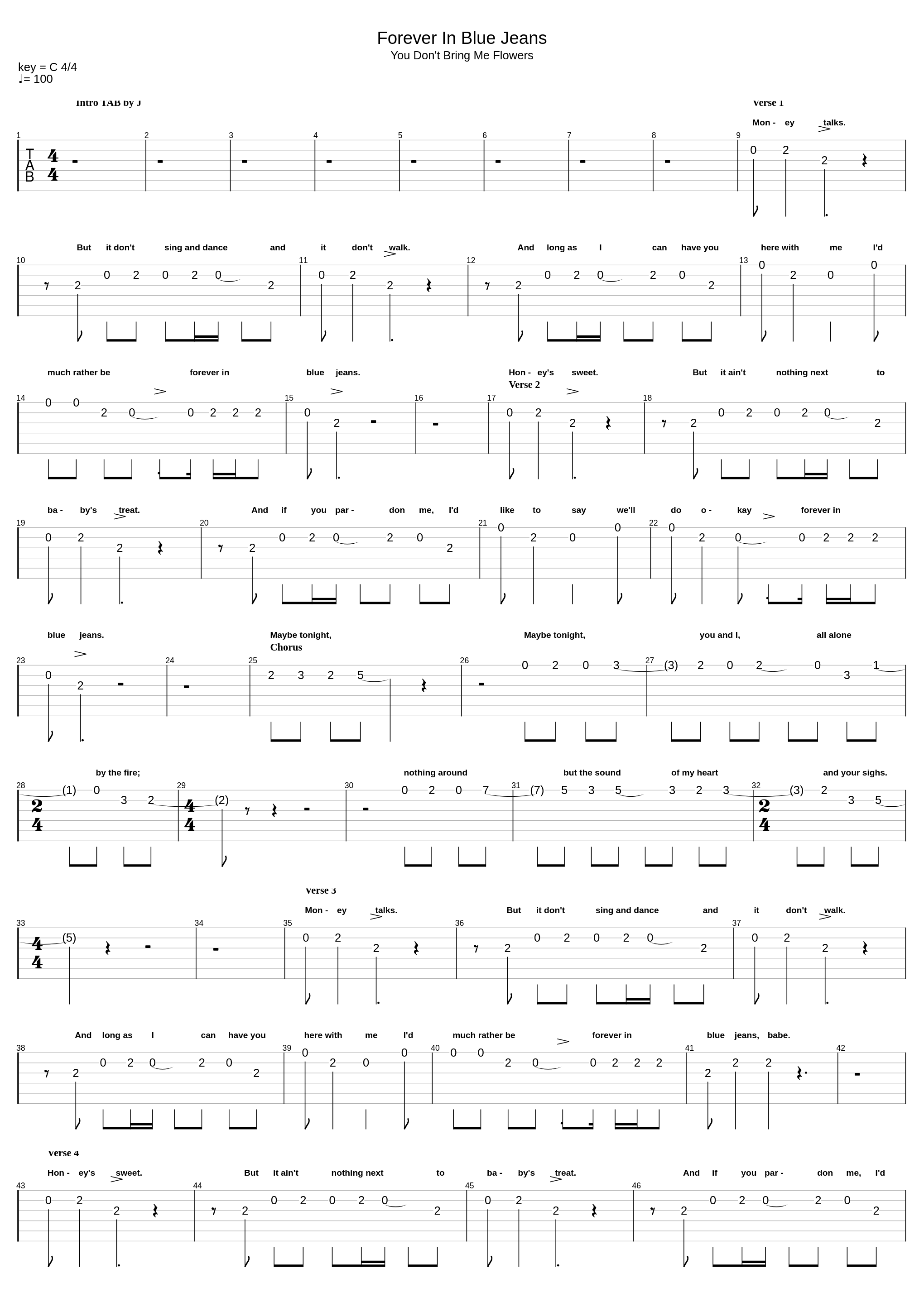 Forever In Blue Jeans_Neil Diamond_1