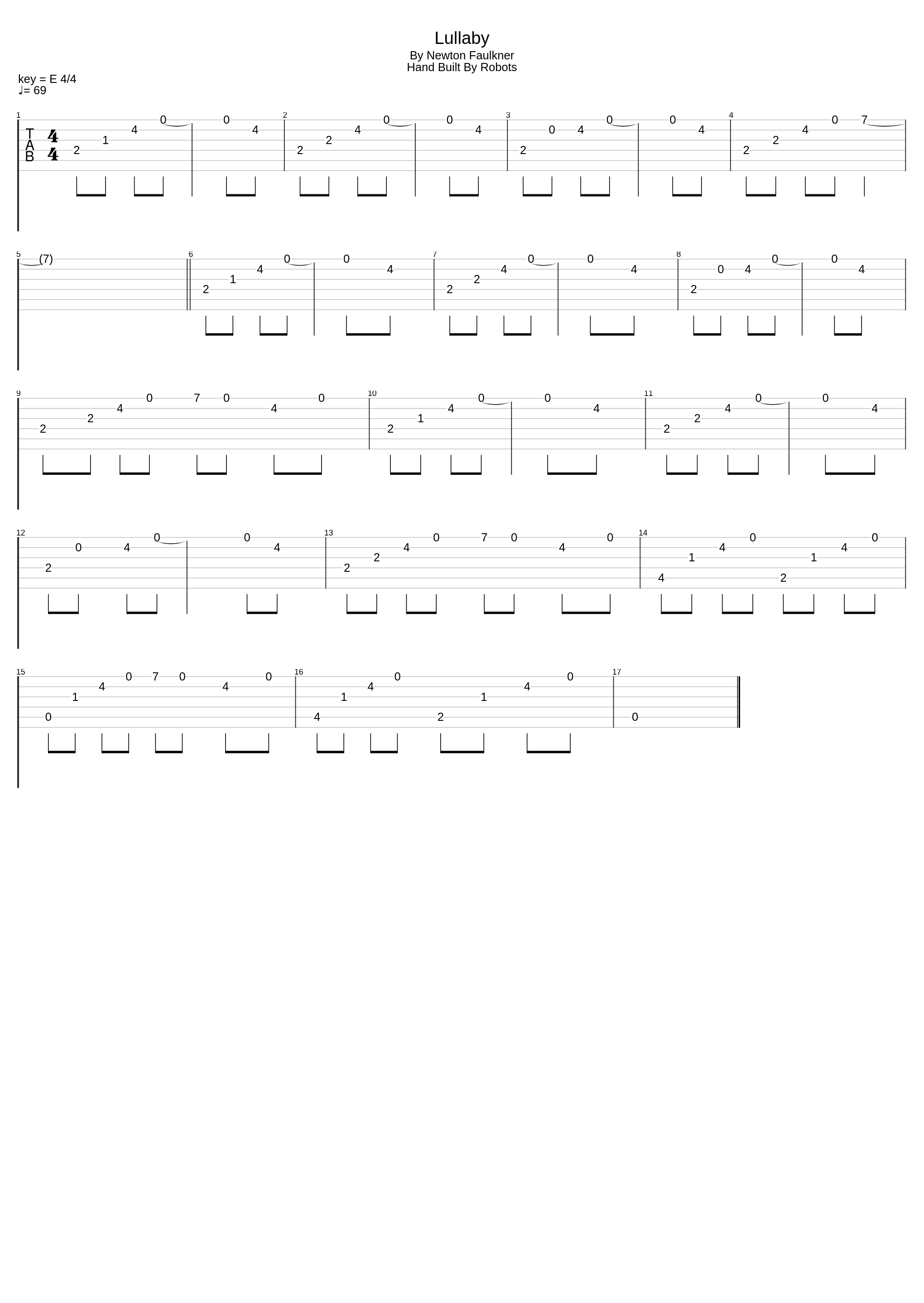 Lullaby_Newton Faulkner_1