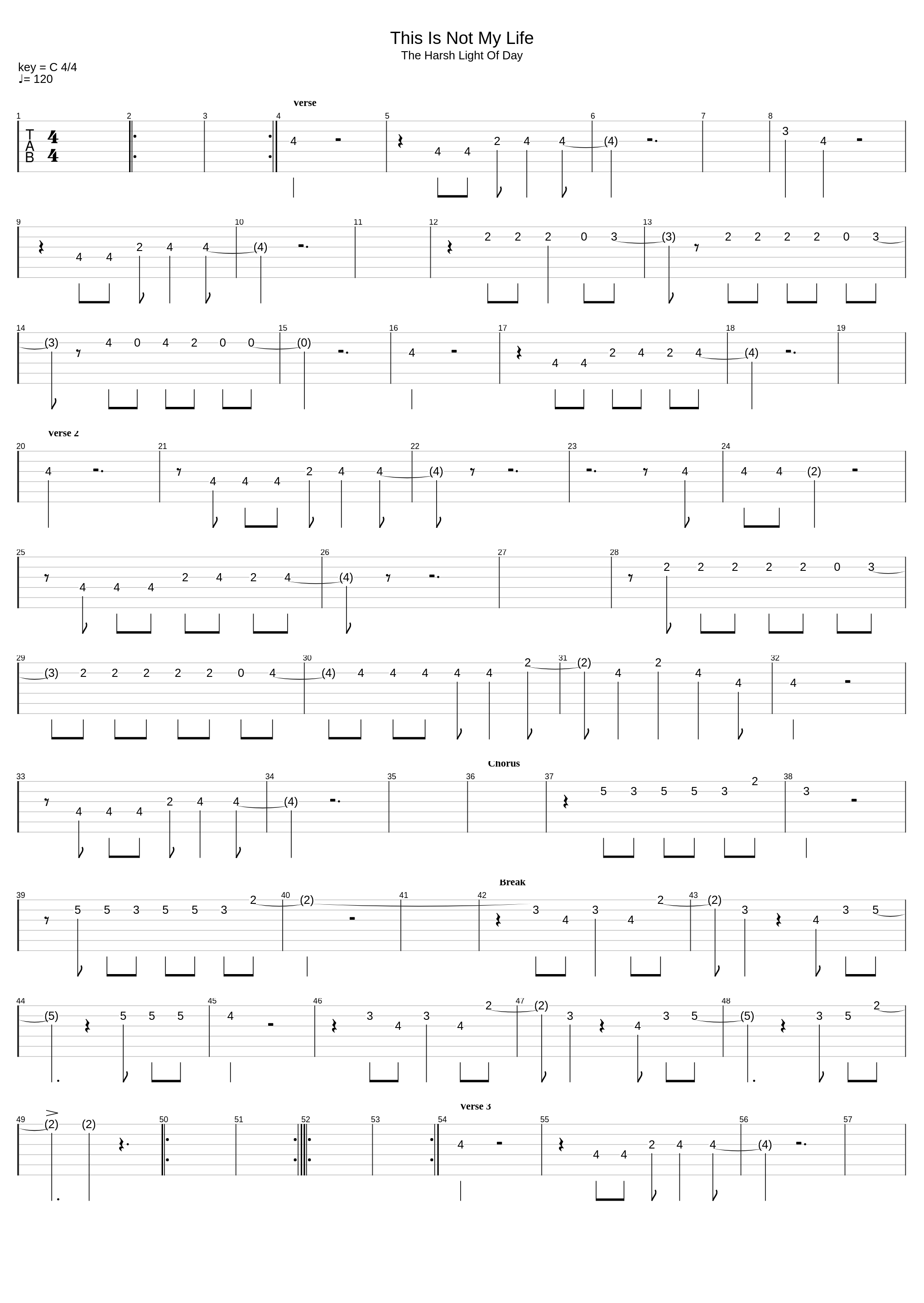 This Is Not My Life_Fastball_1