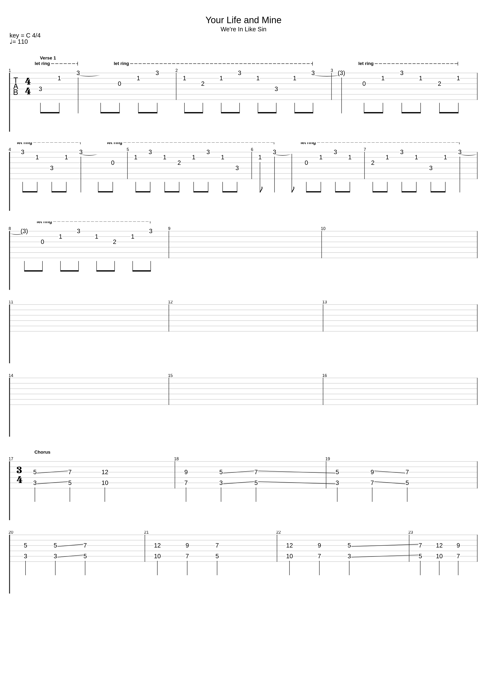 Your Life And Mine_Just Surrender_1