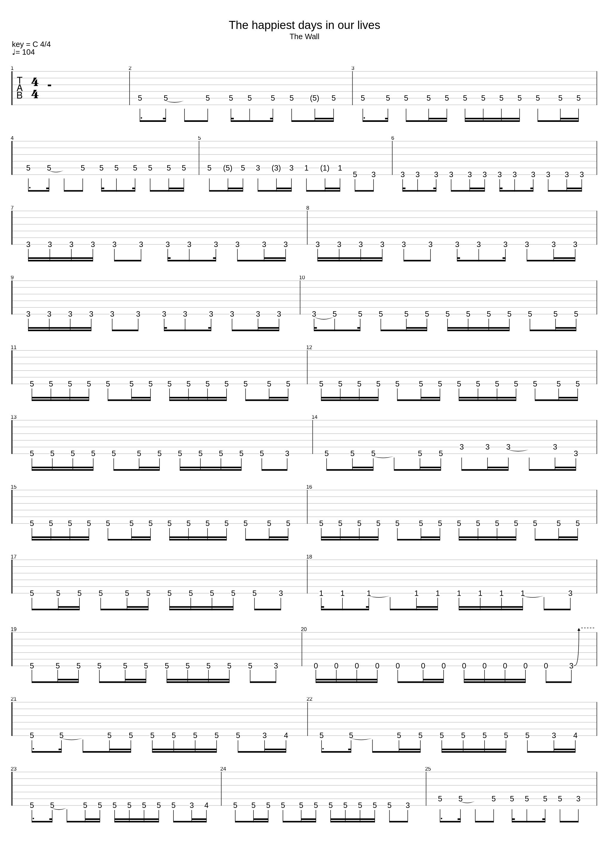 The Happiest Days Of Our Lives_Jh_1