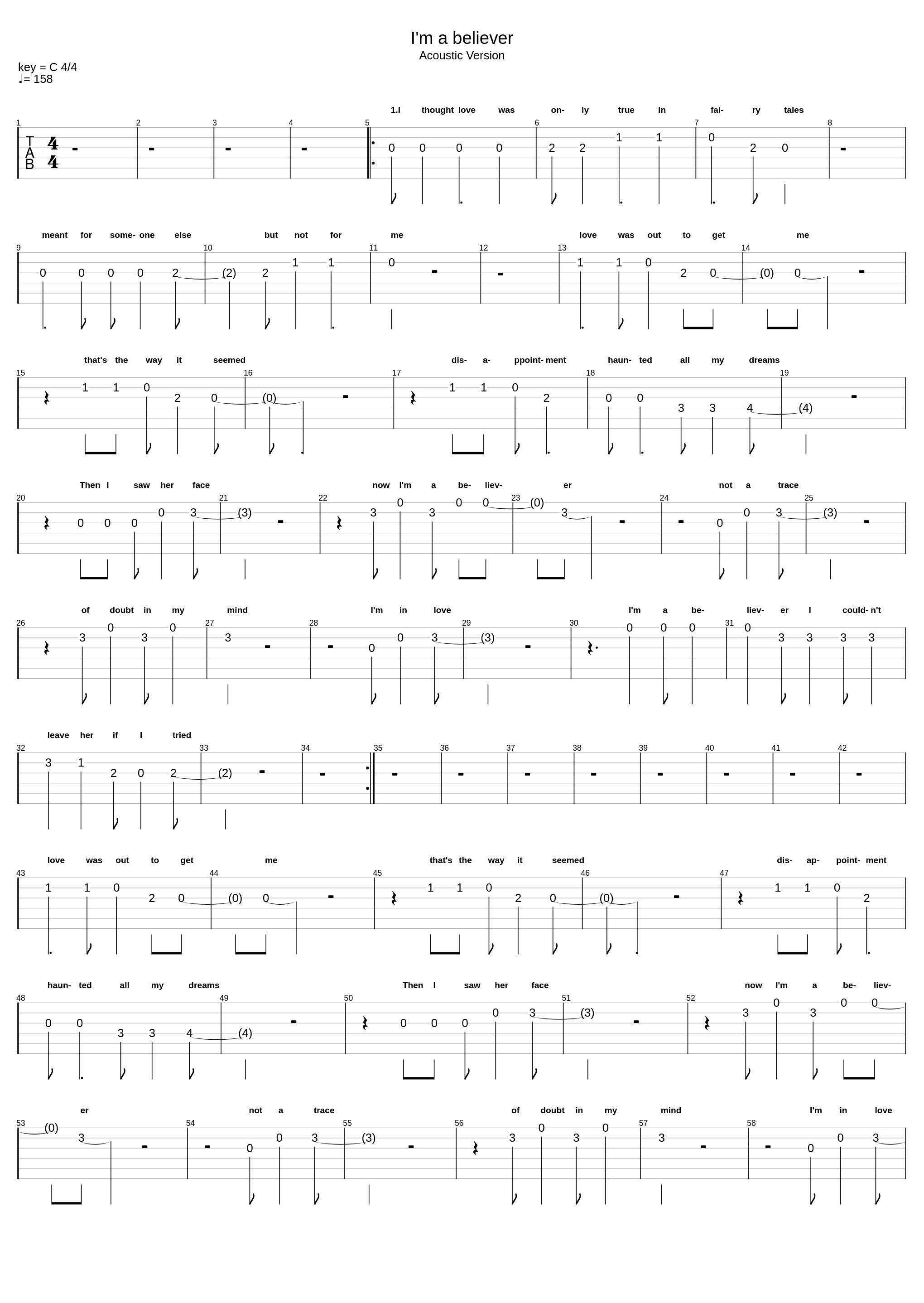 I'm a Believer (Acoustic Version)_The Monkees_1