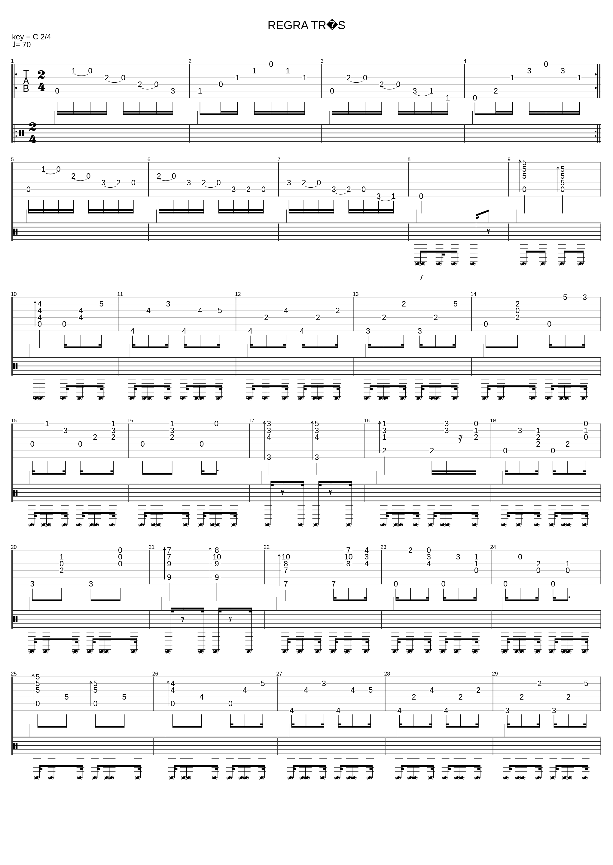 Regra Três_Toquinho_1