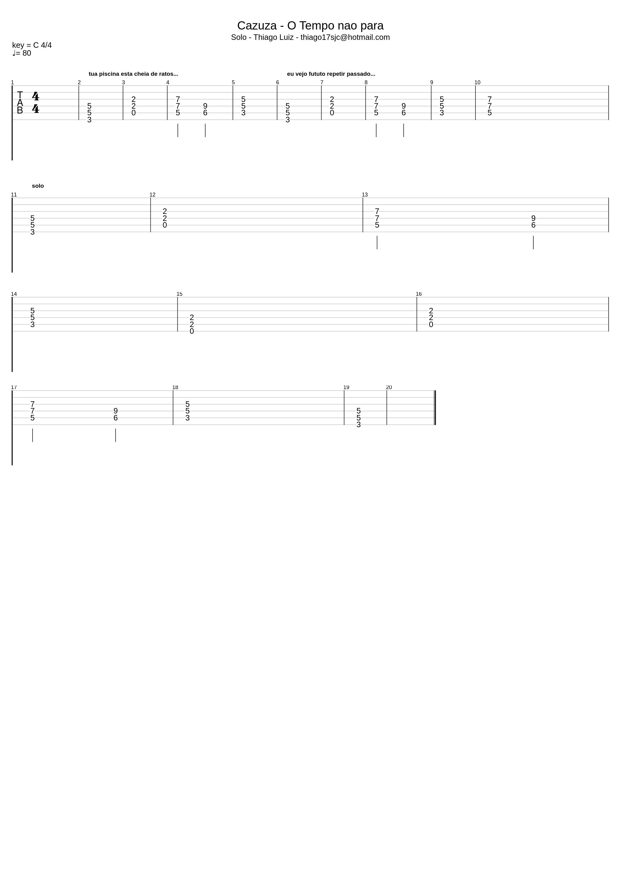 O Tempo Não Para GP5_Cazuza_1