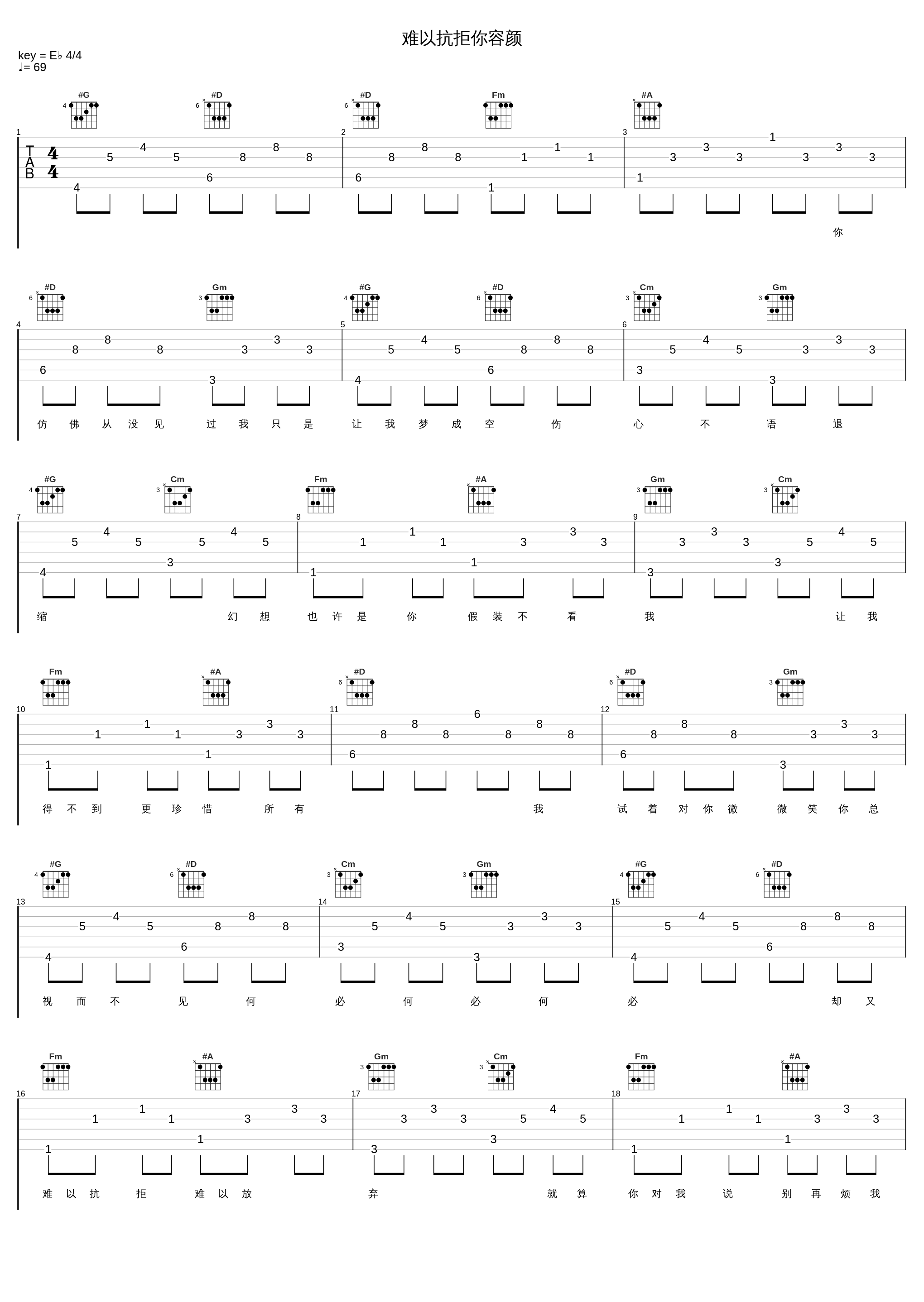 难以抗拒你容颜_张信哲_1