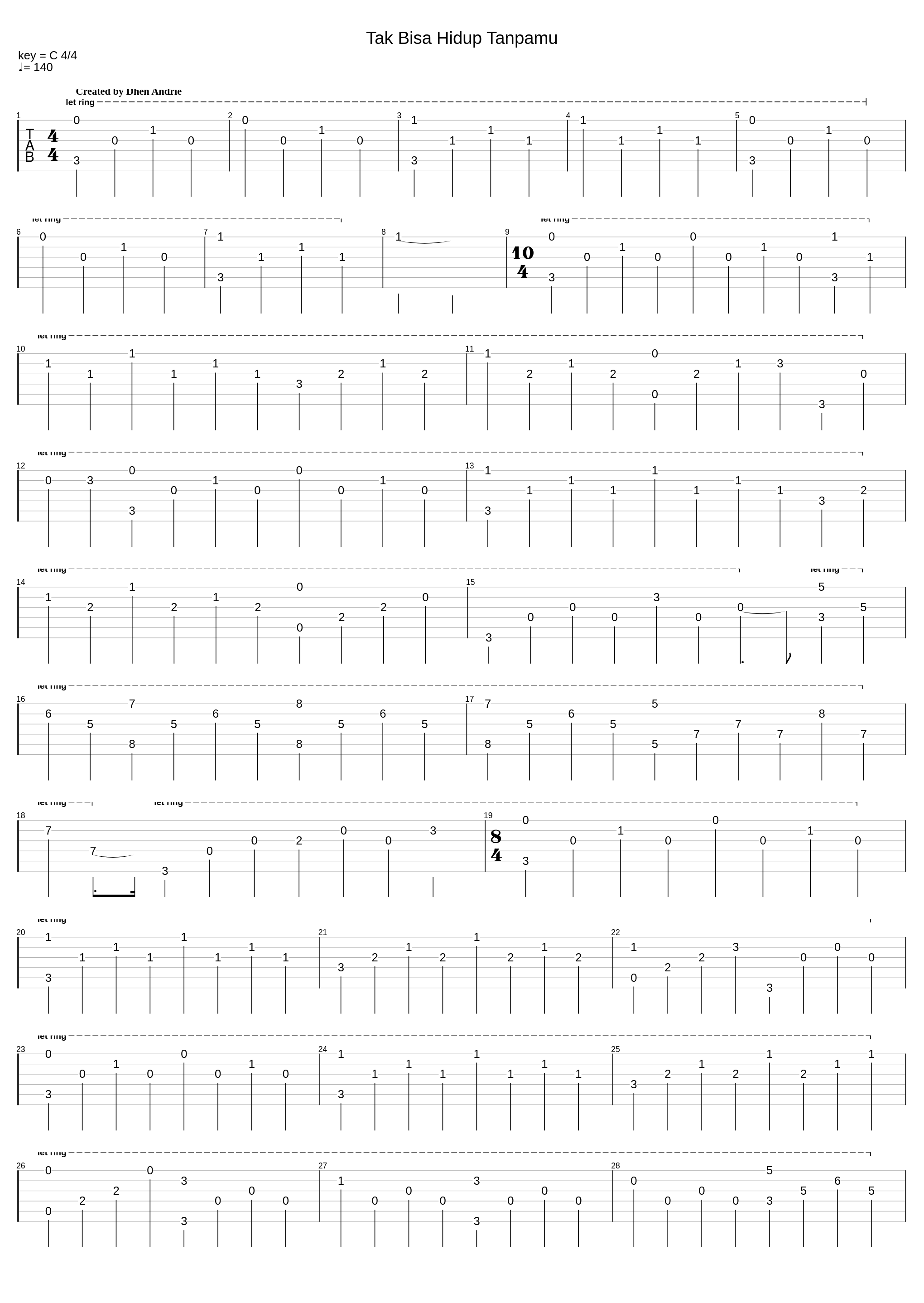 Tak Bisa Hidup Tanpamu_D'Masiv_1