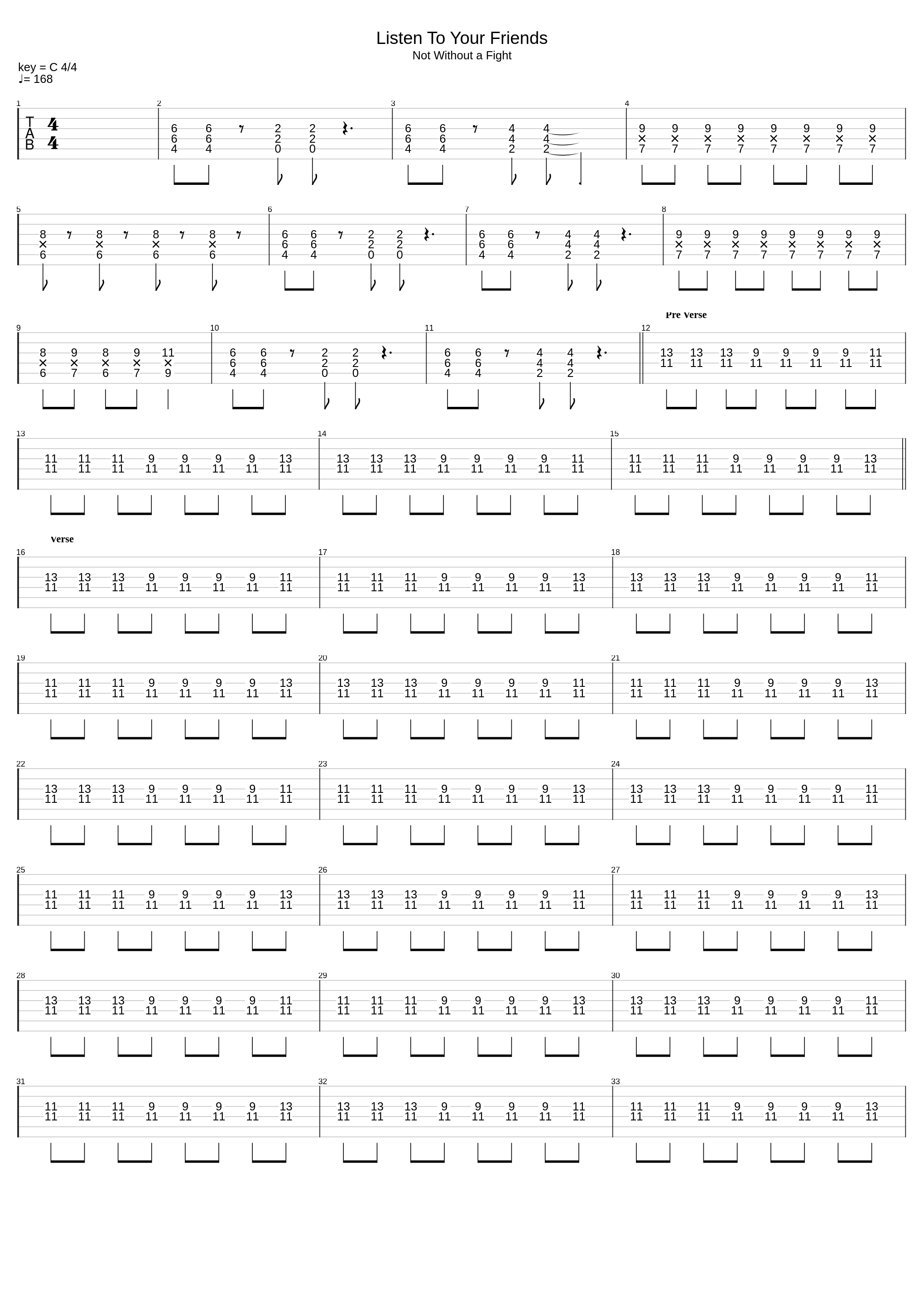 Listen To Your Friends_New Found Glory_1