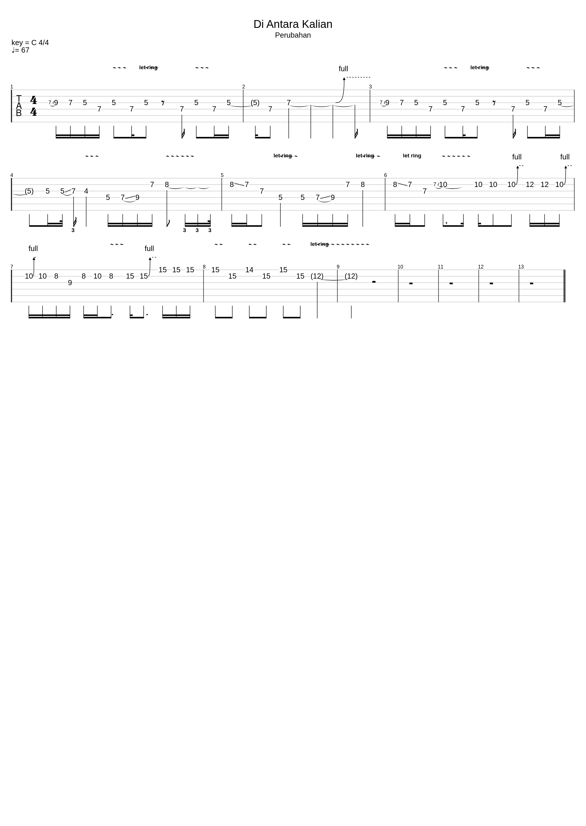 Di Antara Kalian_D'Masiv_1