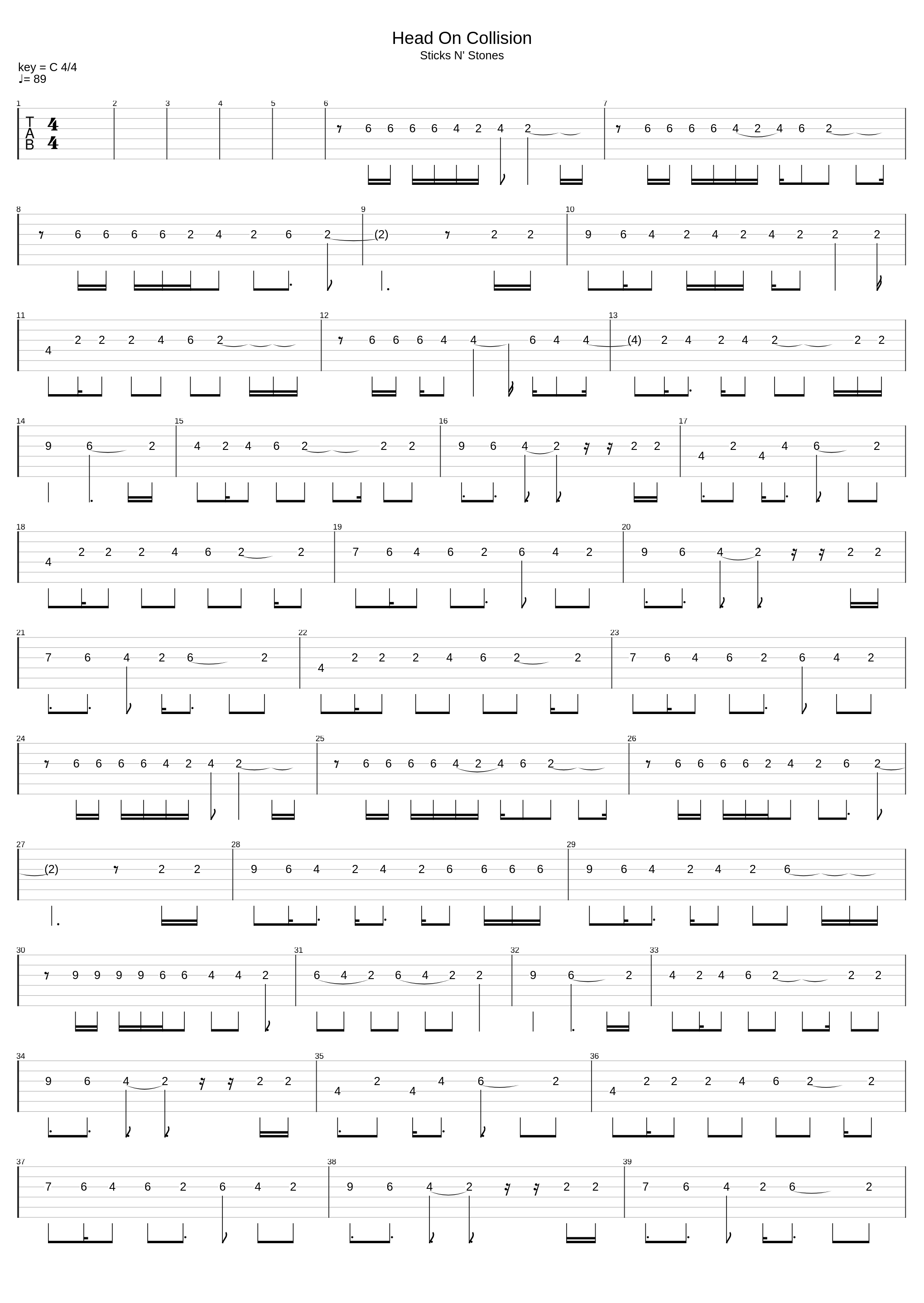 Head On Collision_New Found Glory_1