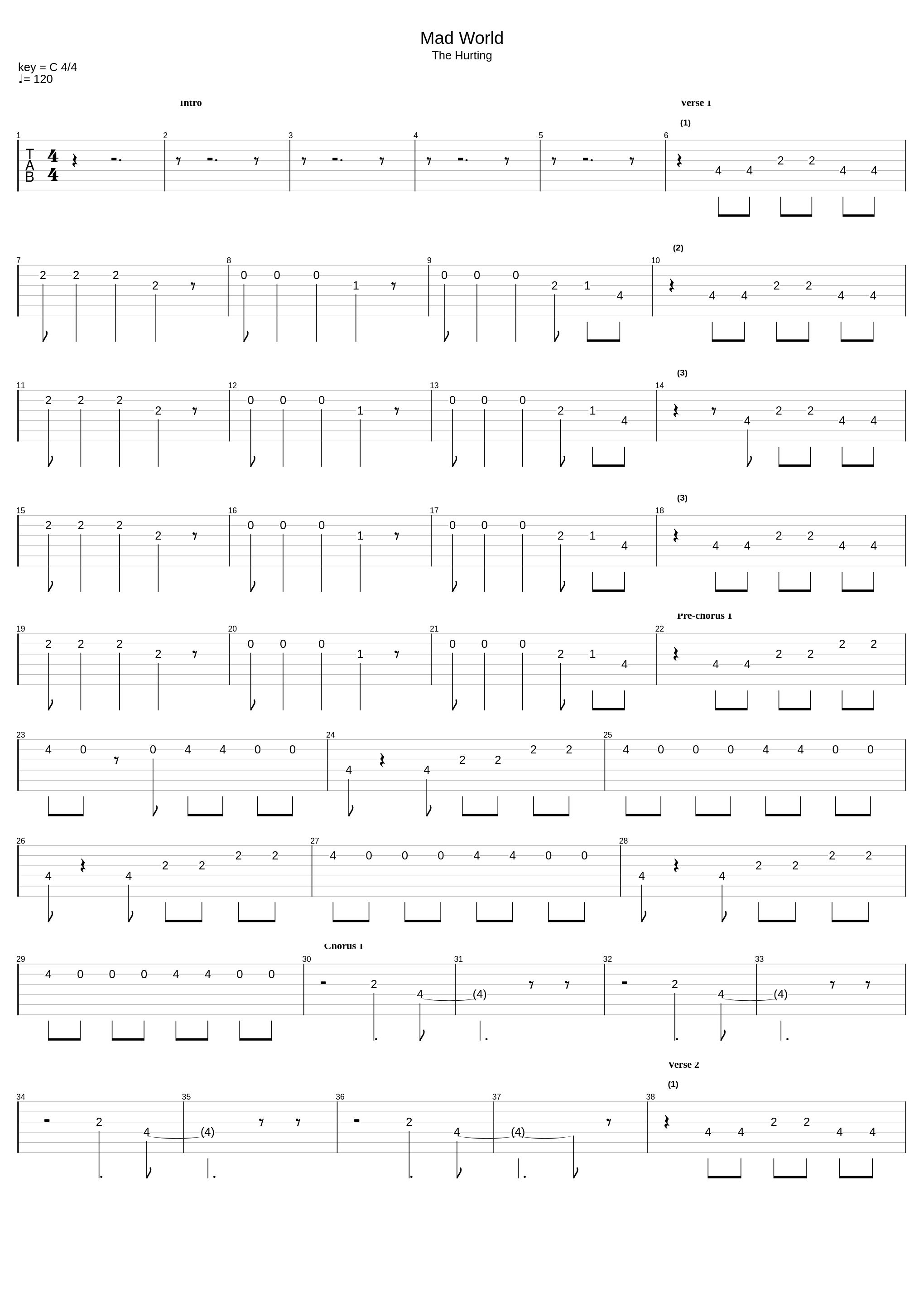 Mad World_Tears For Fears_1