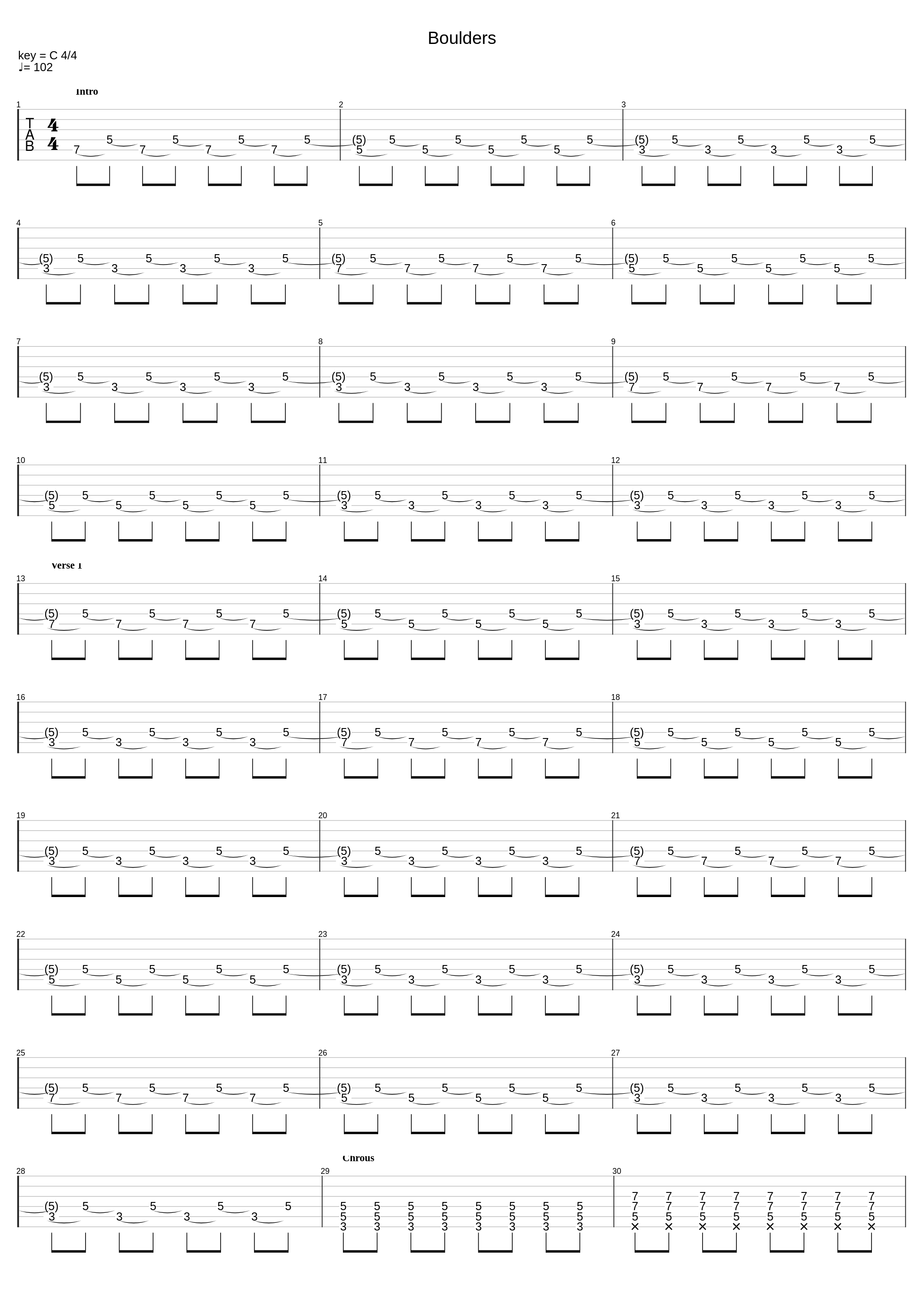 Boulders_New Found Glory_1