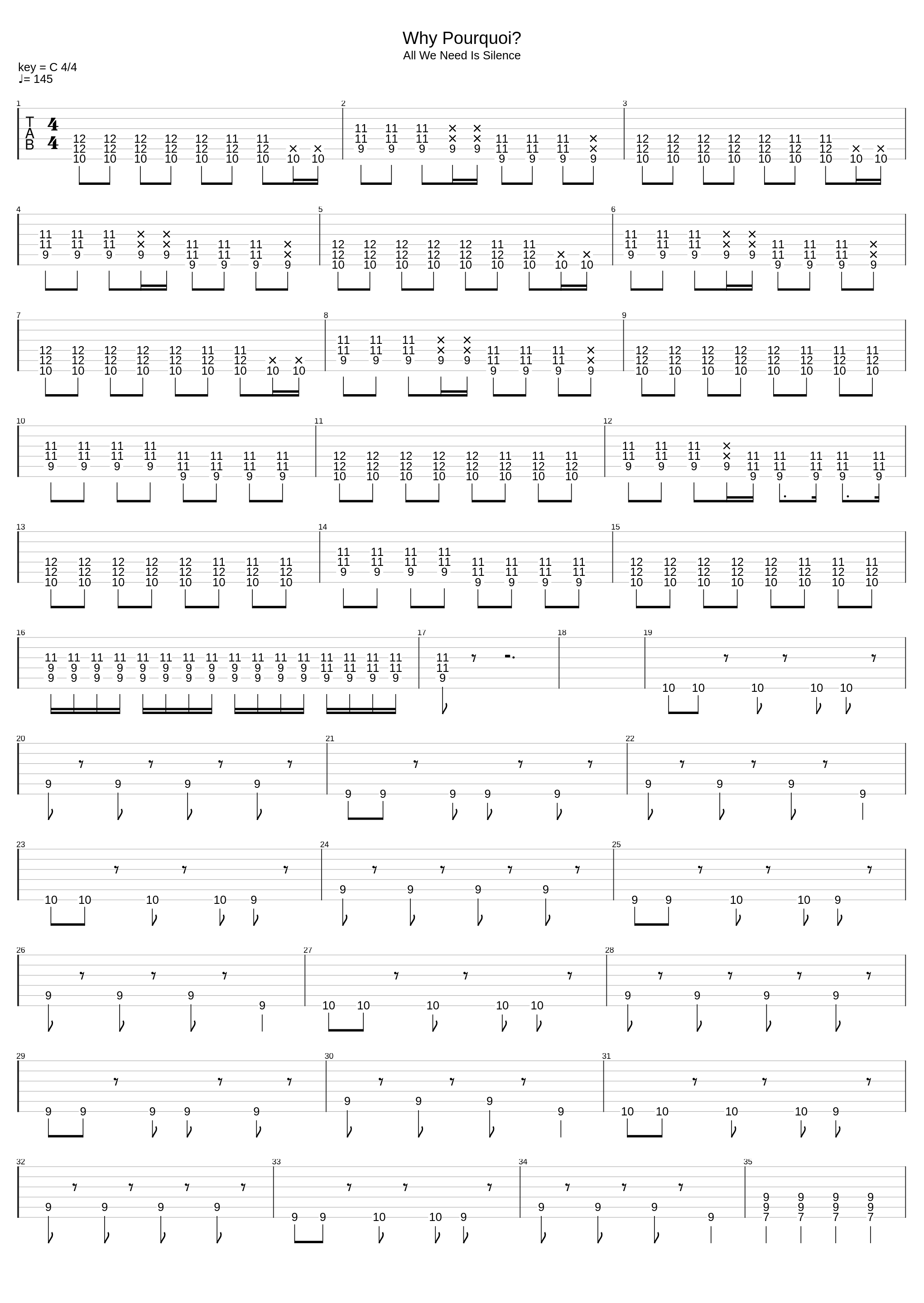 Why Pourquoi (I Think I Like You)_Slut_1