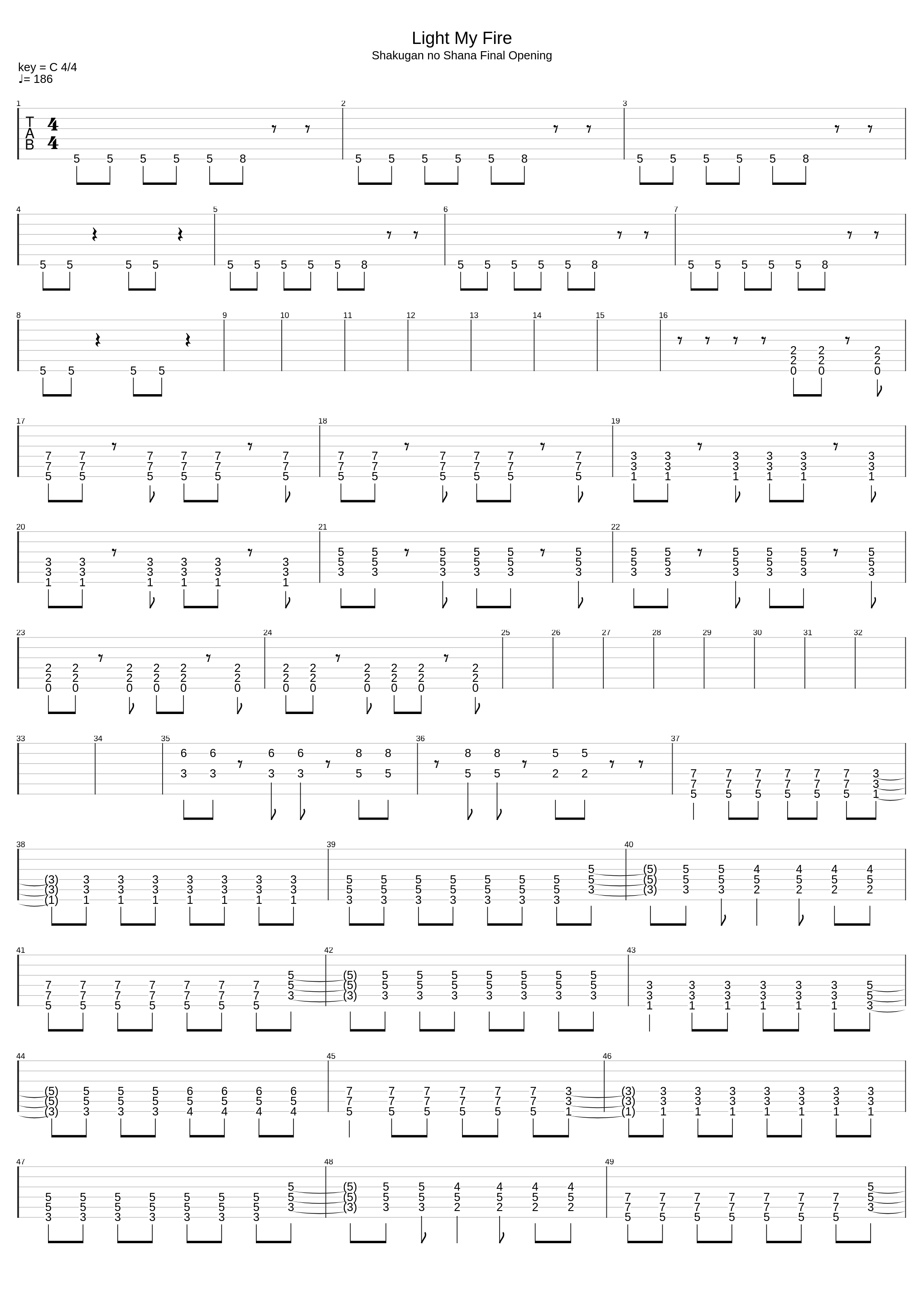 Light My Fire_Kotoko_1