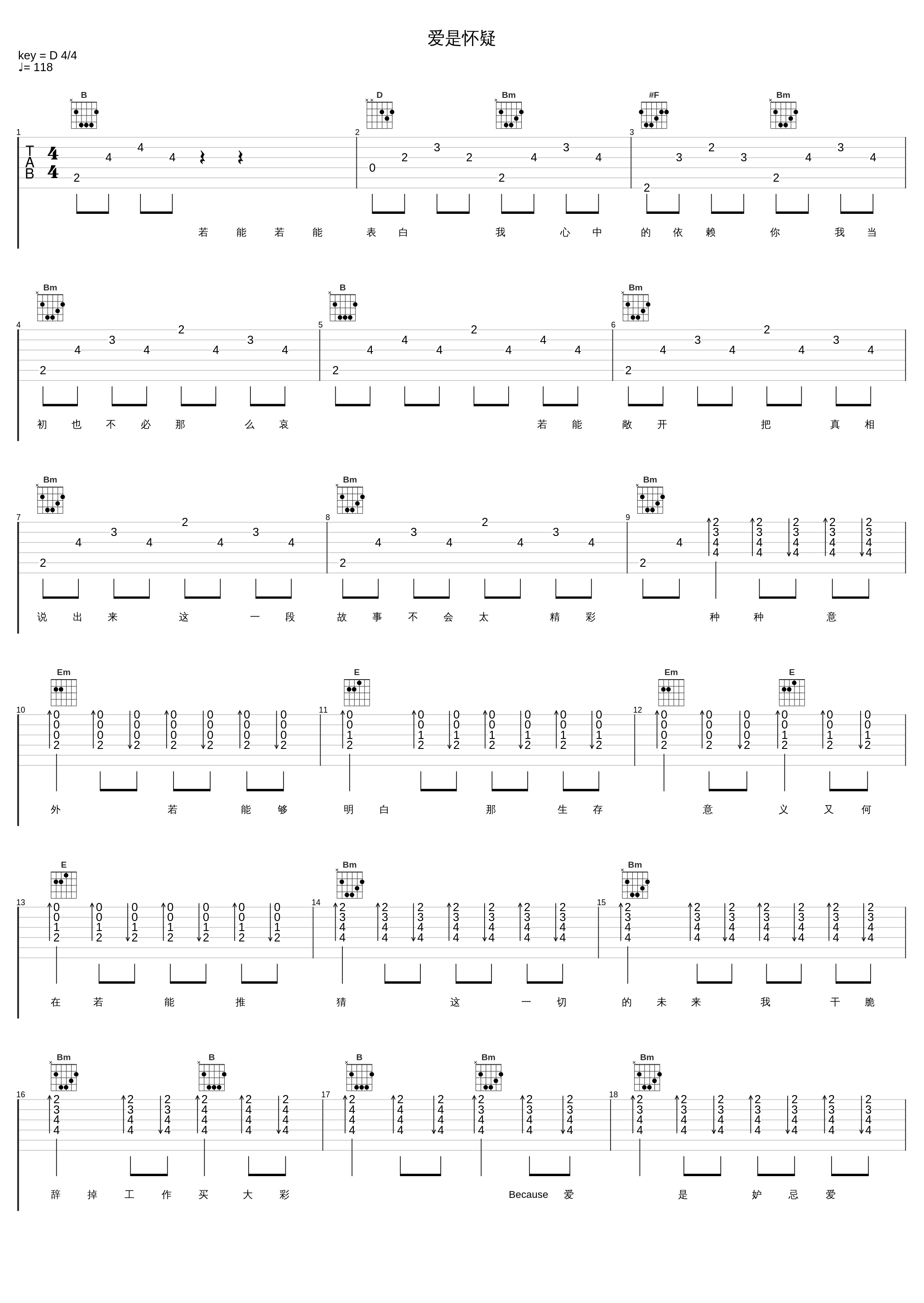 爱是怀疑_G.E.M. 邓紫棋,陈奕迅_1