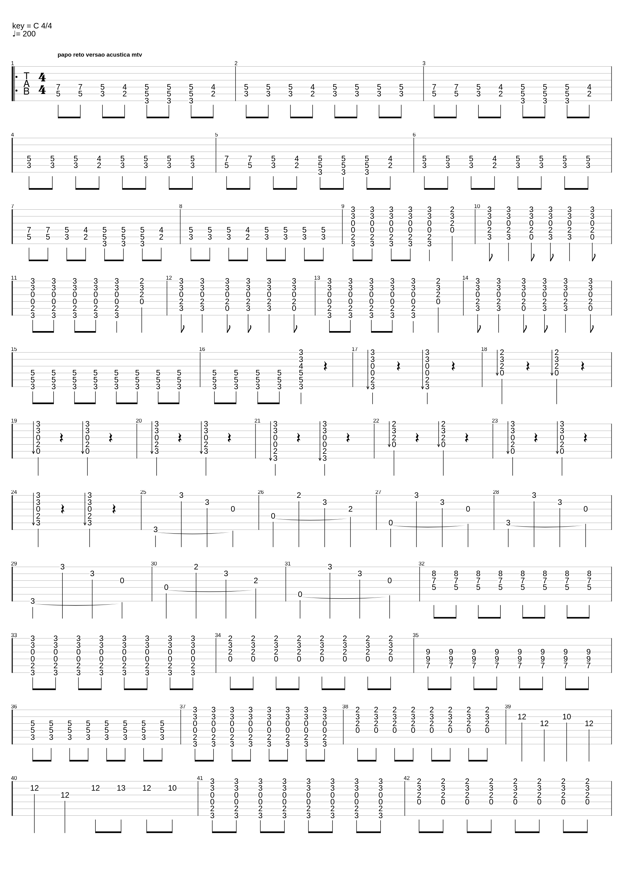 Papo Reto (Acoustic Version)_Charlie Brown Jr._1