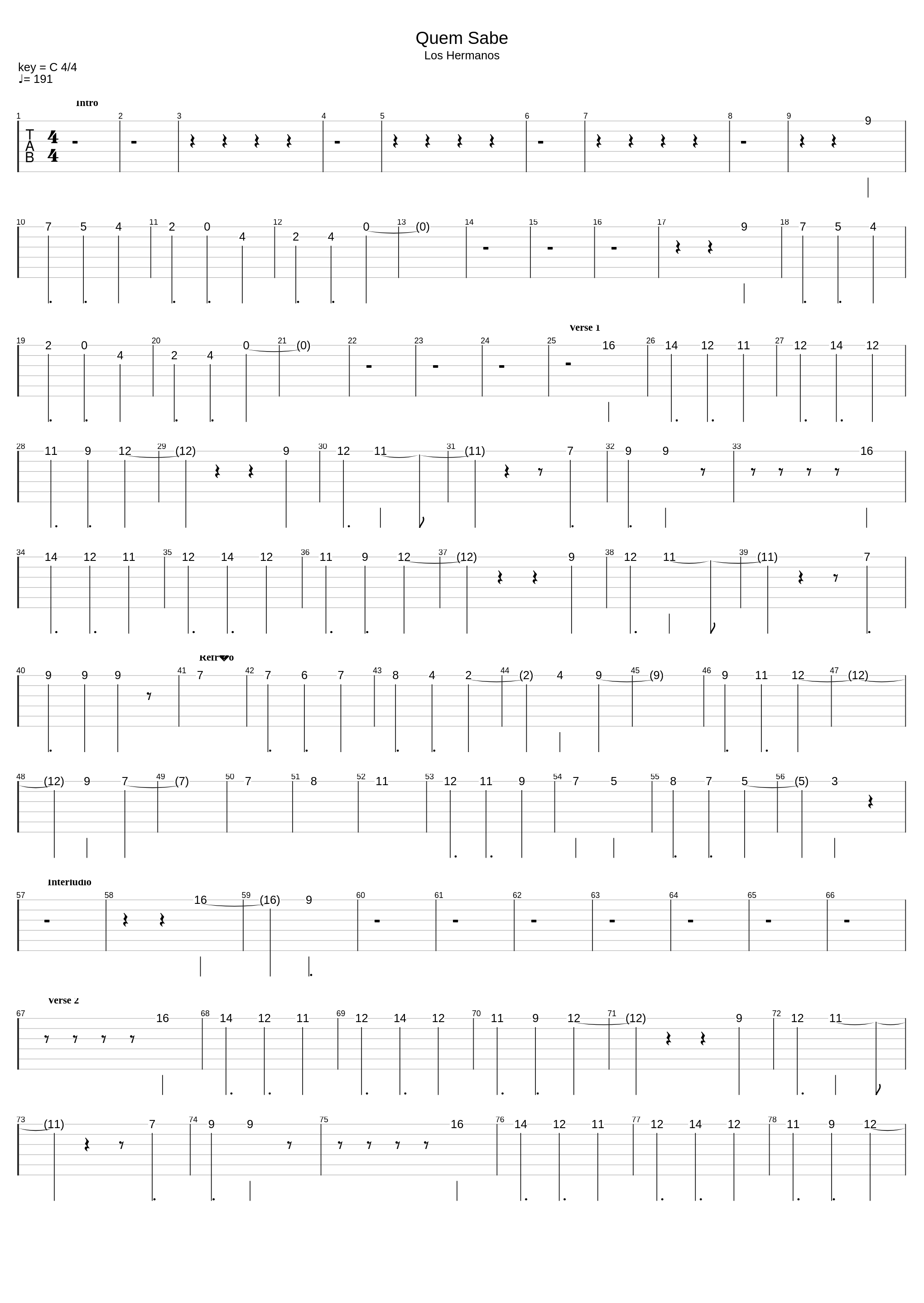 Quem Sabe_Los Hermanos_1