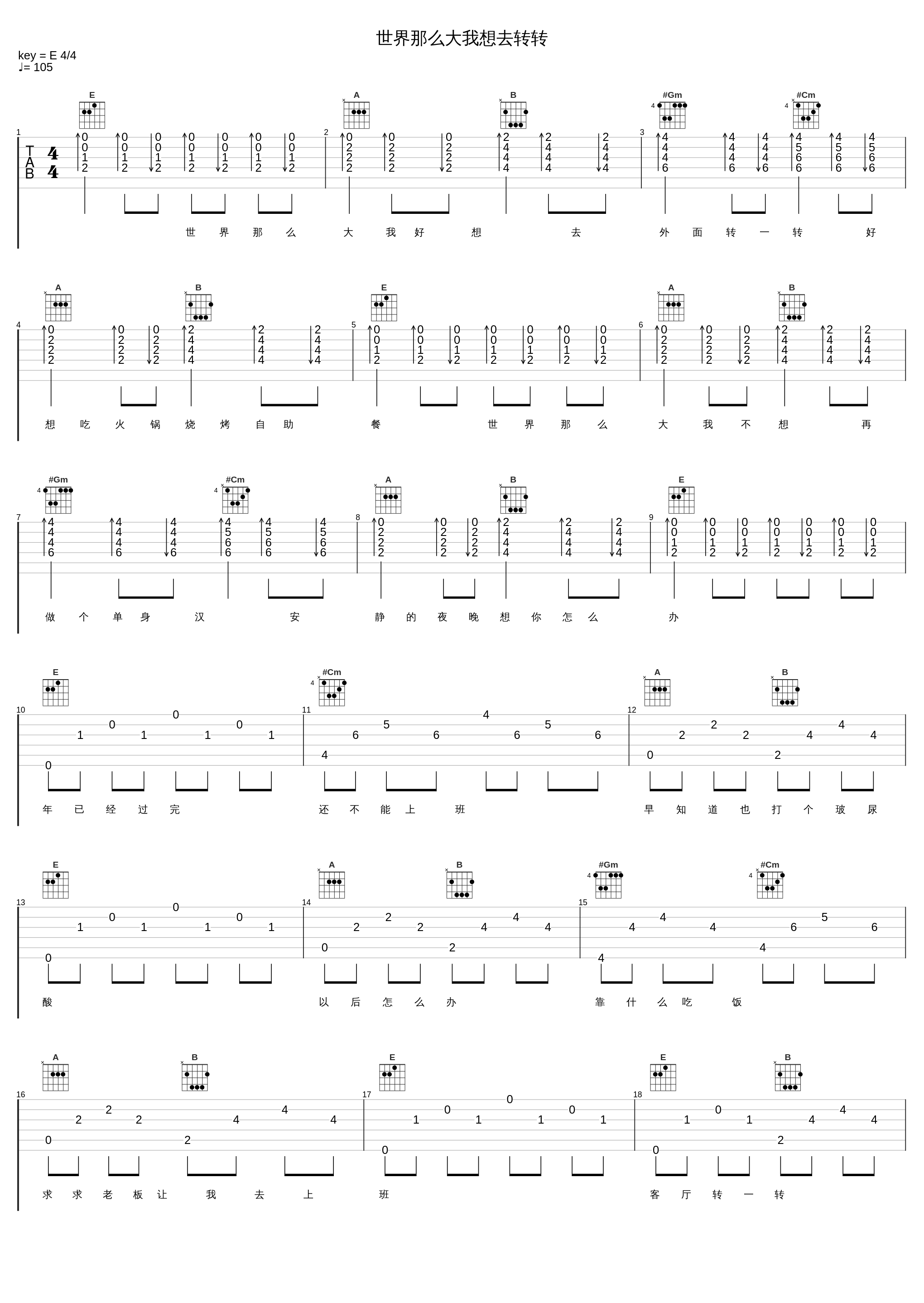 世界那么大我想去转转_乔洋_1